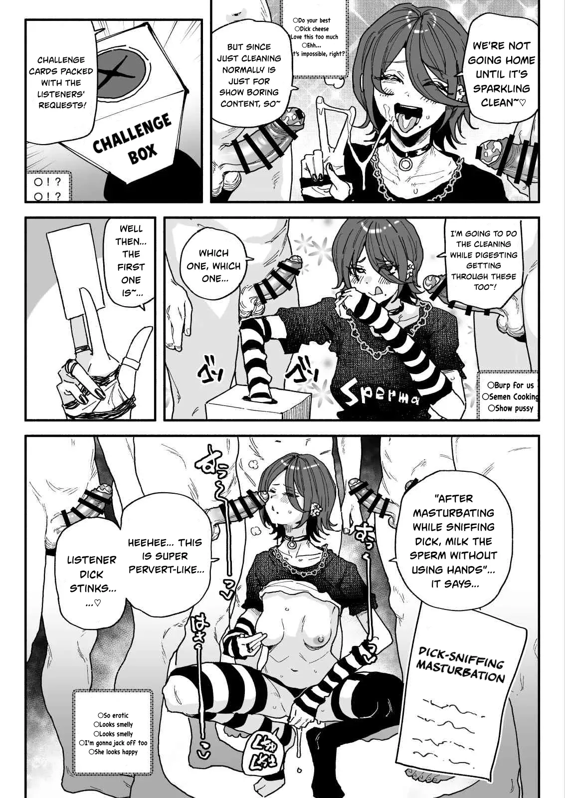 Penis-sniffing Streamer: 'Cannot Go Home' Challenge page 3 full