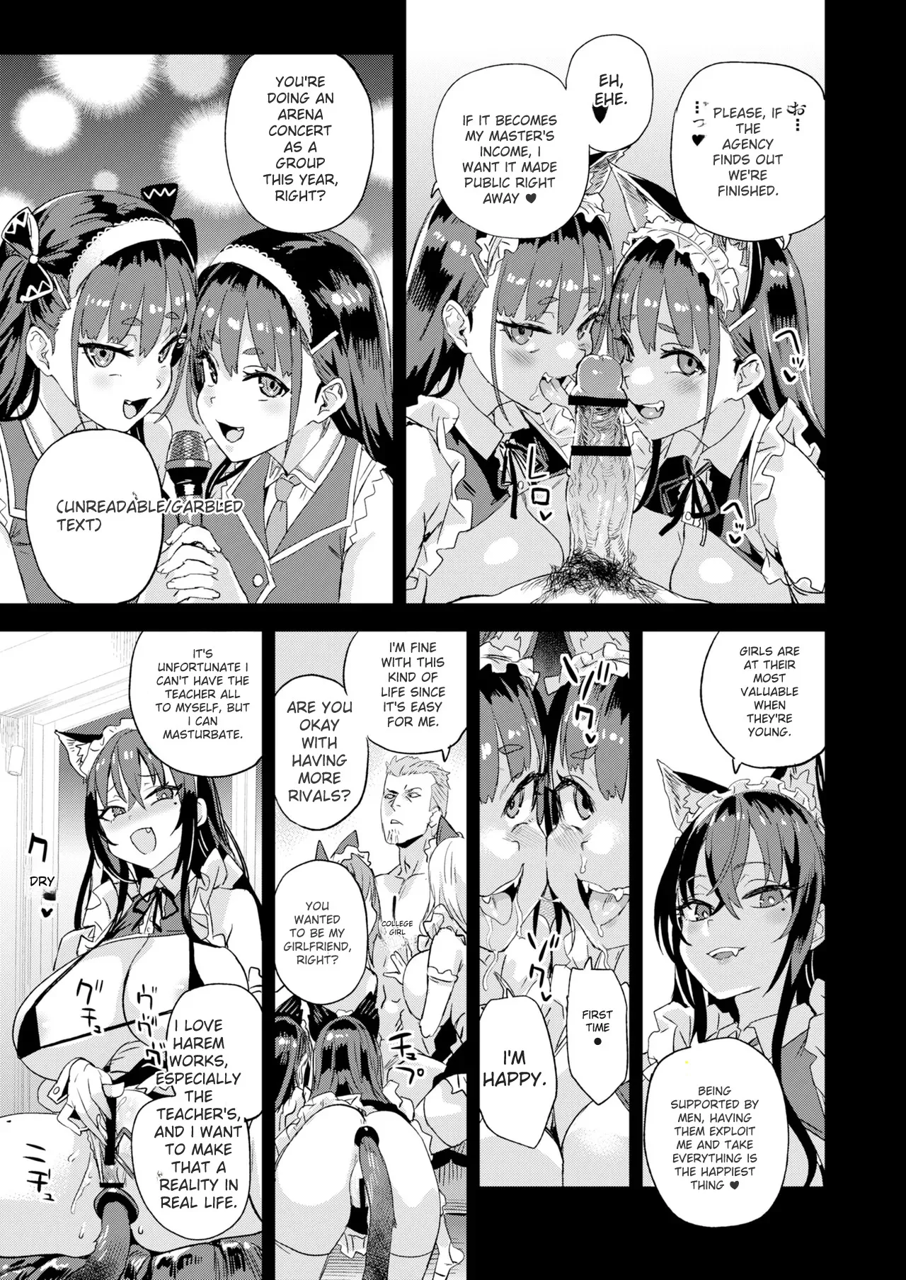 Kijouin Sensei no Harem LIVE - Kijouin Sensei's Harem Project page 6 full