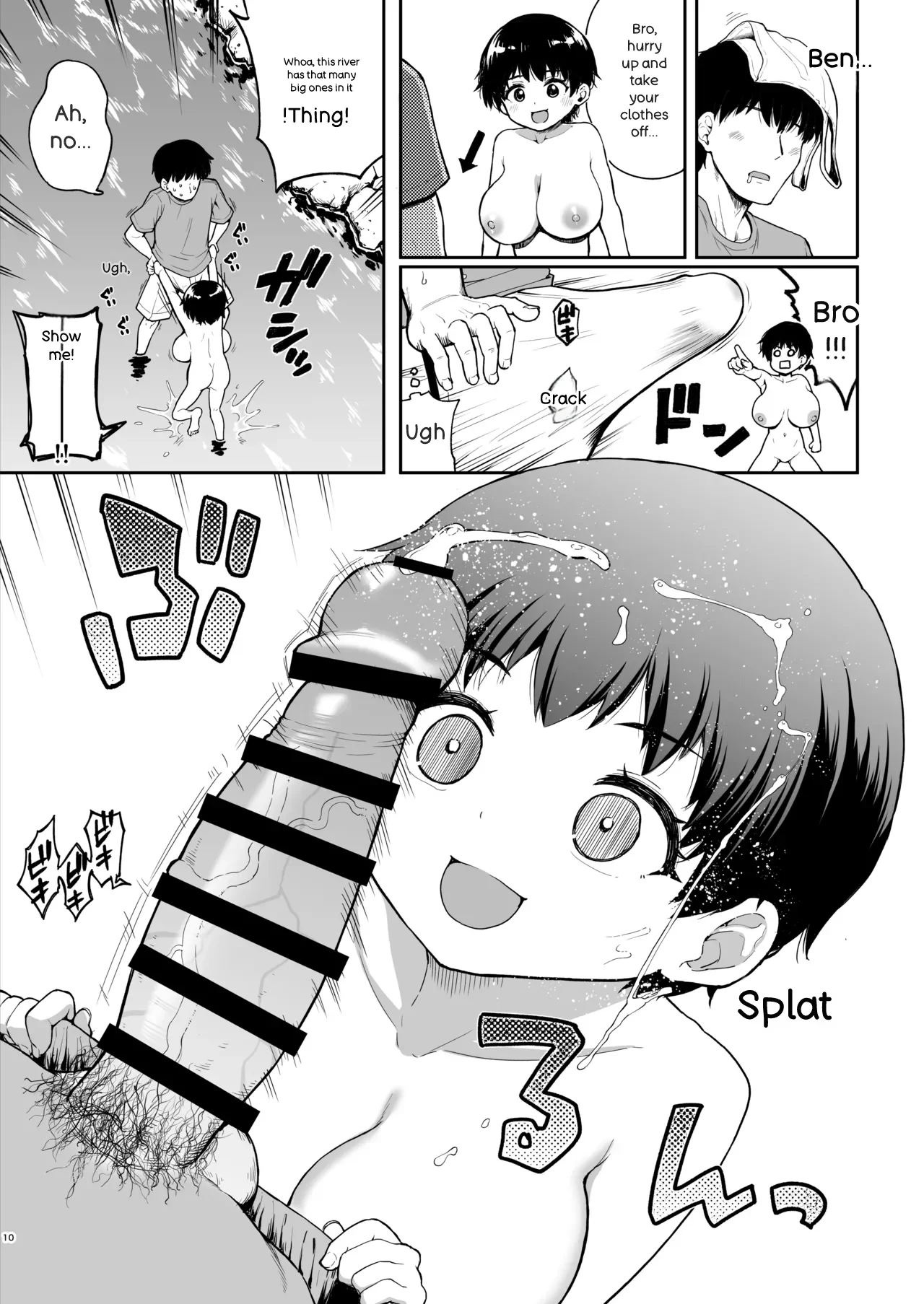 A  big-breasted Ikumi-chan who believes everything I say. page 8 full