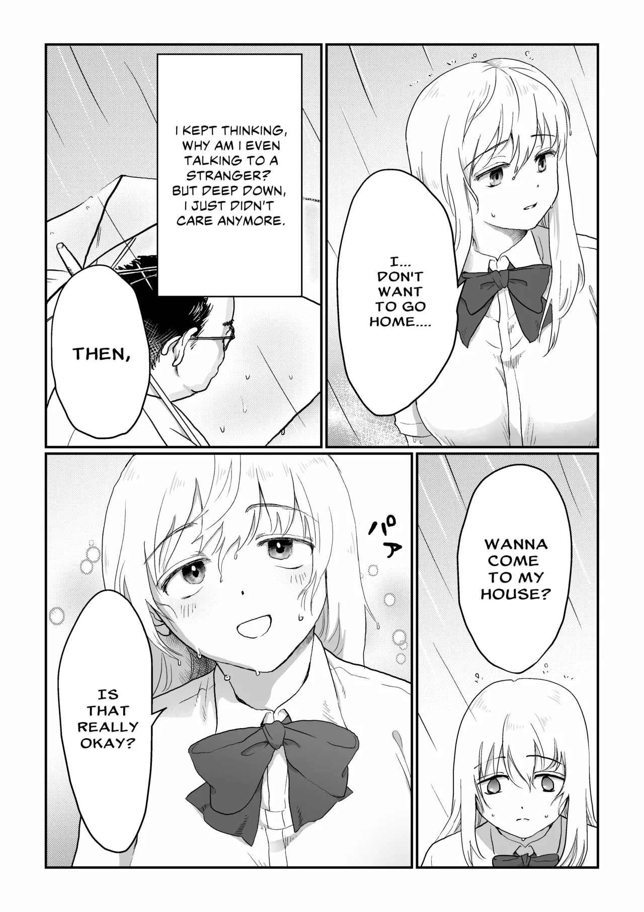 Nagasare Joshi 1 Ame no Hi Hen | Gullible Girl 1: Rainy Day page 5 full