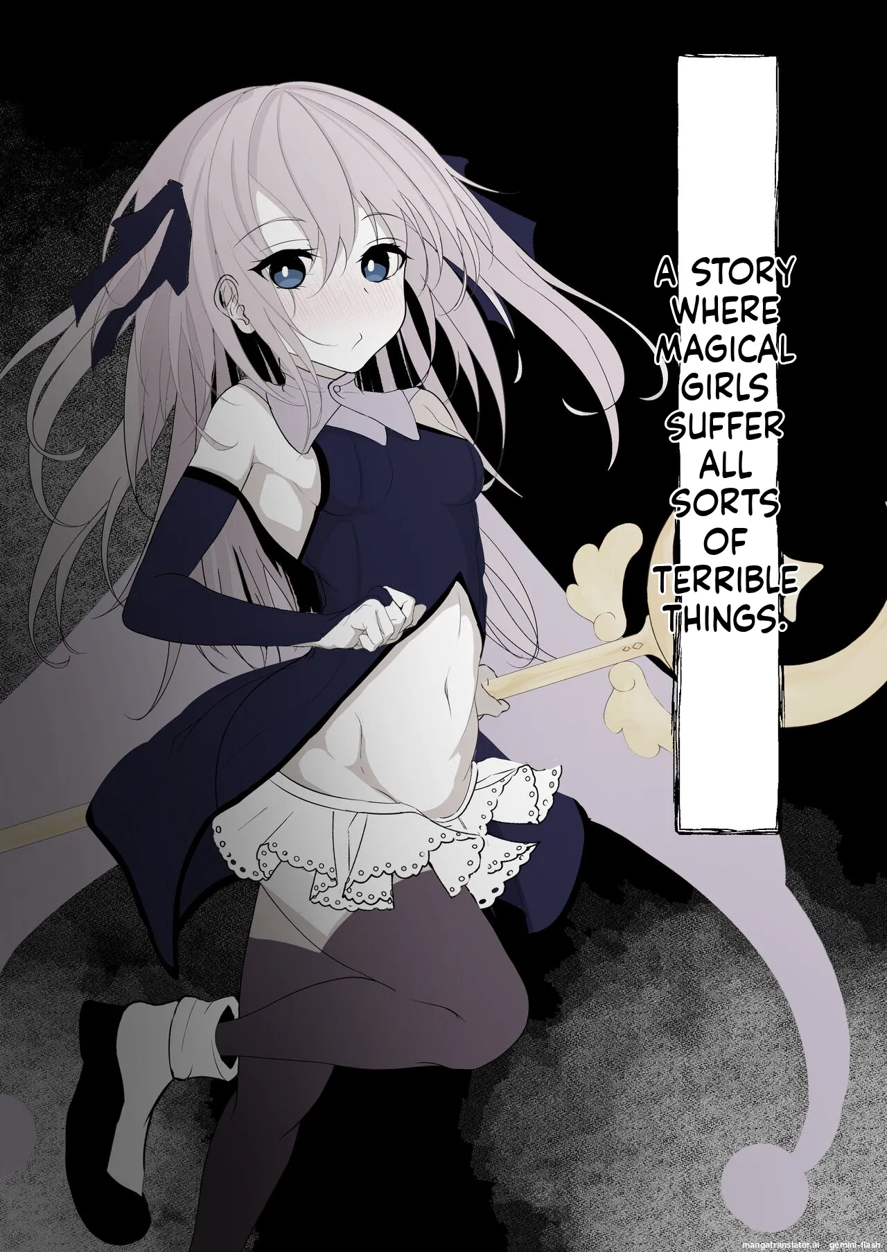 Mahou Shoujo ga Iroiro to Hidoi Me ni Au Ohanashi page 1 full