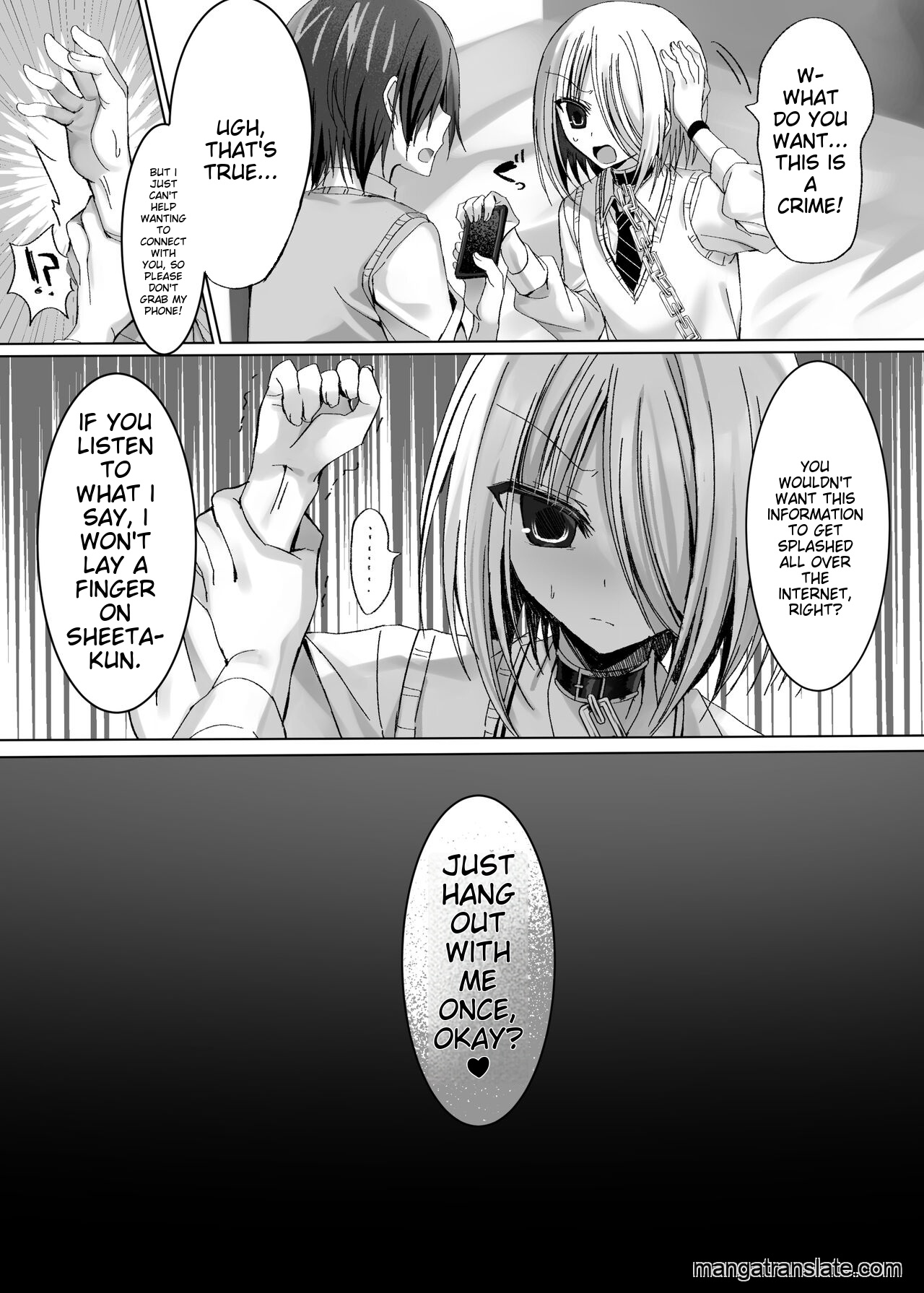 A Tale of Becoming a Plaything for an Underclassmen to Protect my One-Sided Love and Friend page 10 full