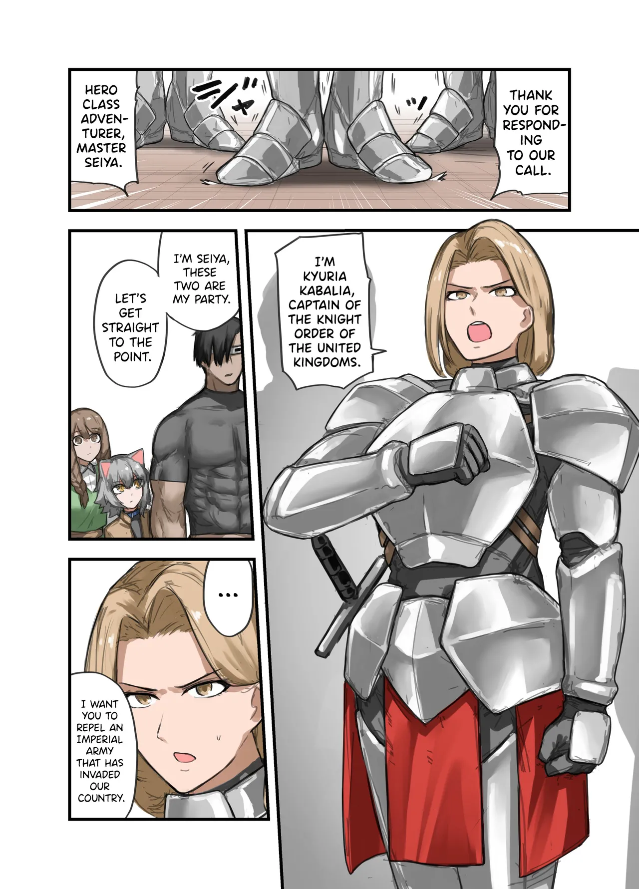 Yuusha no Isshuukan Kishi Danchou Hen | One Week With a Hero The Knight Captain Edition page 7 full