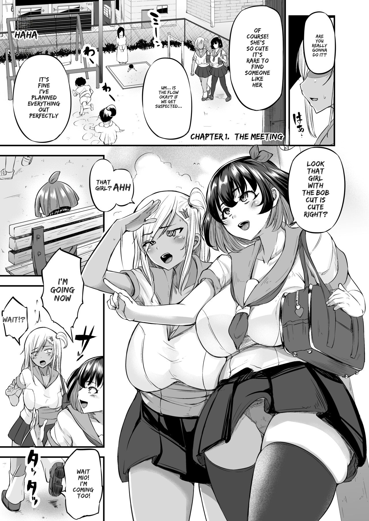 Kawaii Shota-kun Itadakimaasu Dosukebe JK Futari no Noukou Nuru Jupo Ecchi page 4 full