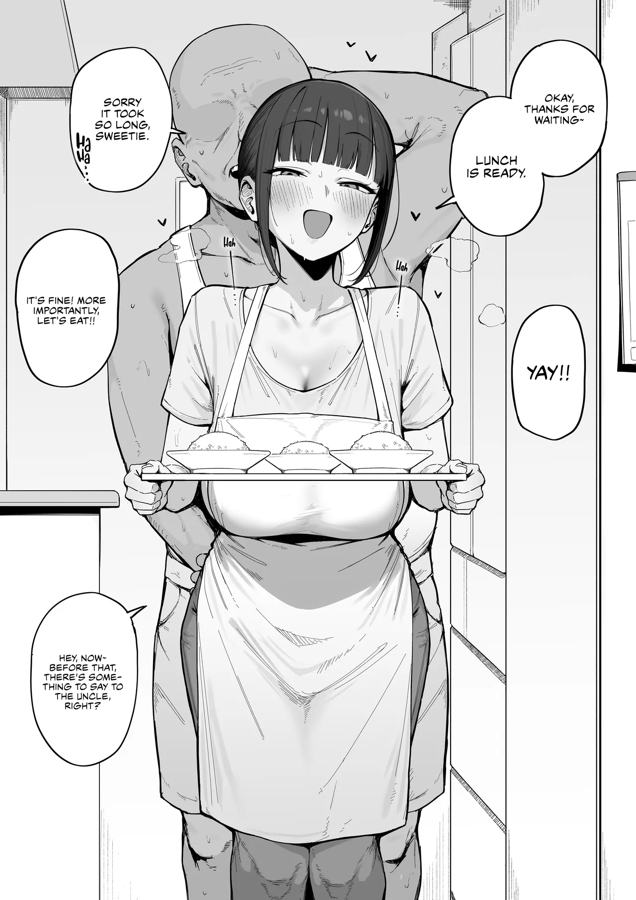 Hiru ni wa Tekoki de Shiboritoru Hitozuma-san | A married woman who drains a man off with a handjob during the day page 6 full