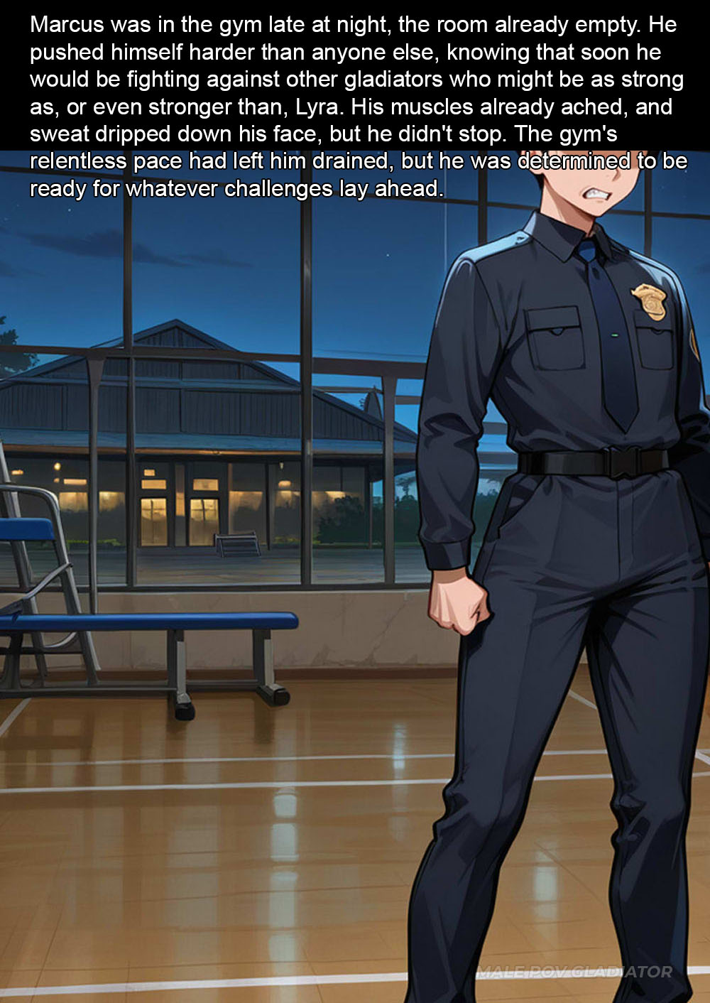 Male POV Gladiator Ch. 5 page 4 full