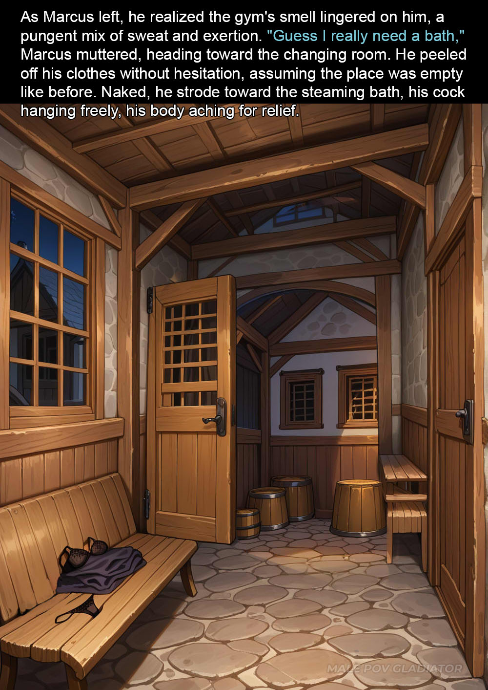 Male POV Gladiator Ch. 5 page 6 full