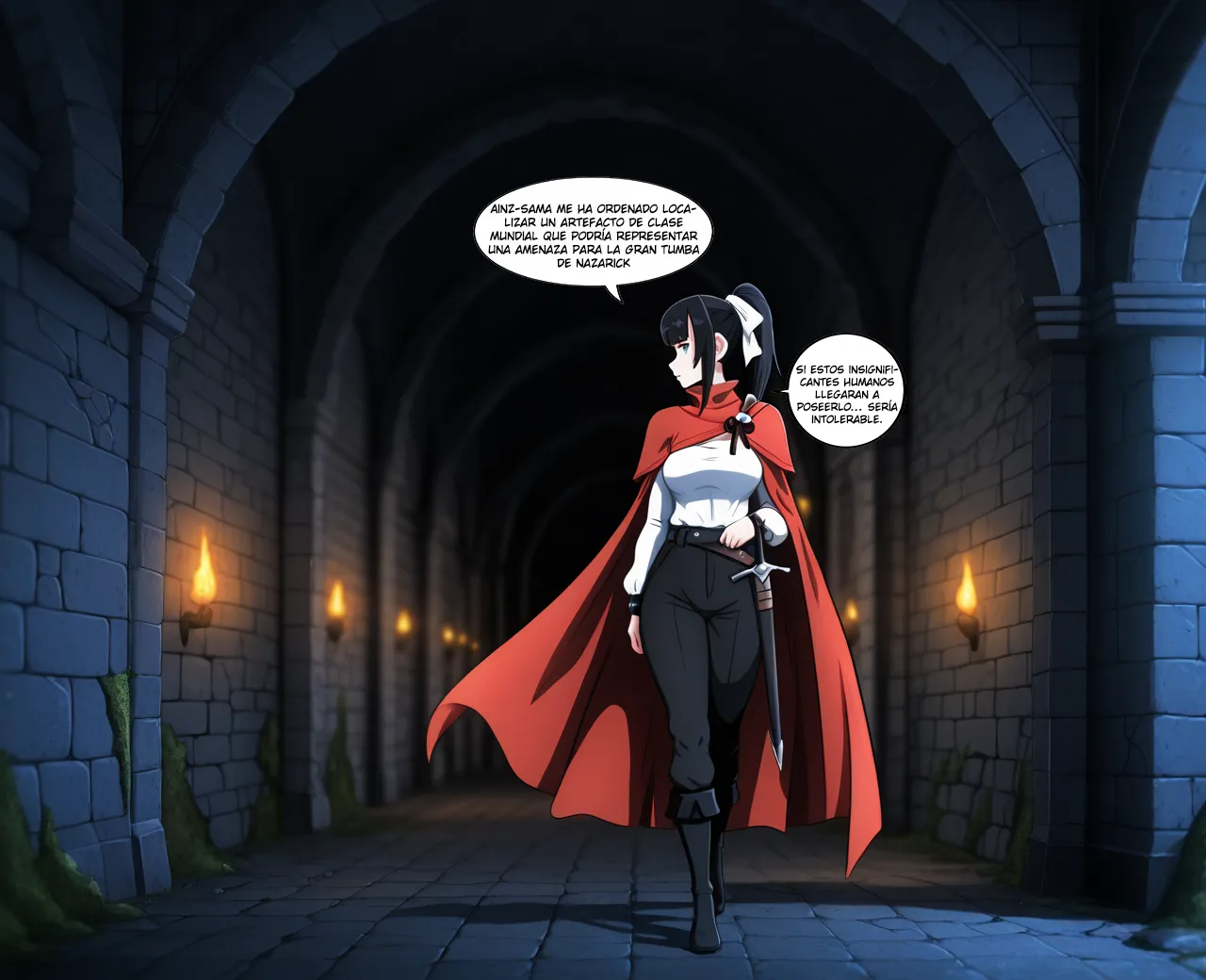 Overlord | Un dia en la vida de Narberal Gamma |  | page 1 full