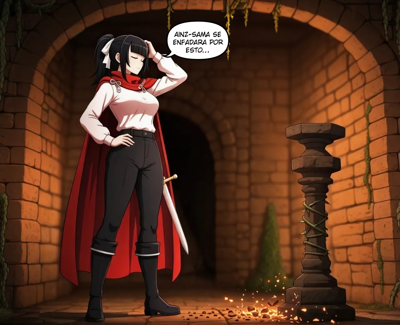 Overlord | Un dia en la vida de Narberal Gamma |  | page 5 full