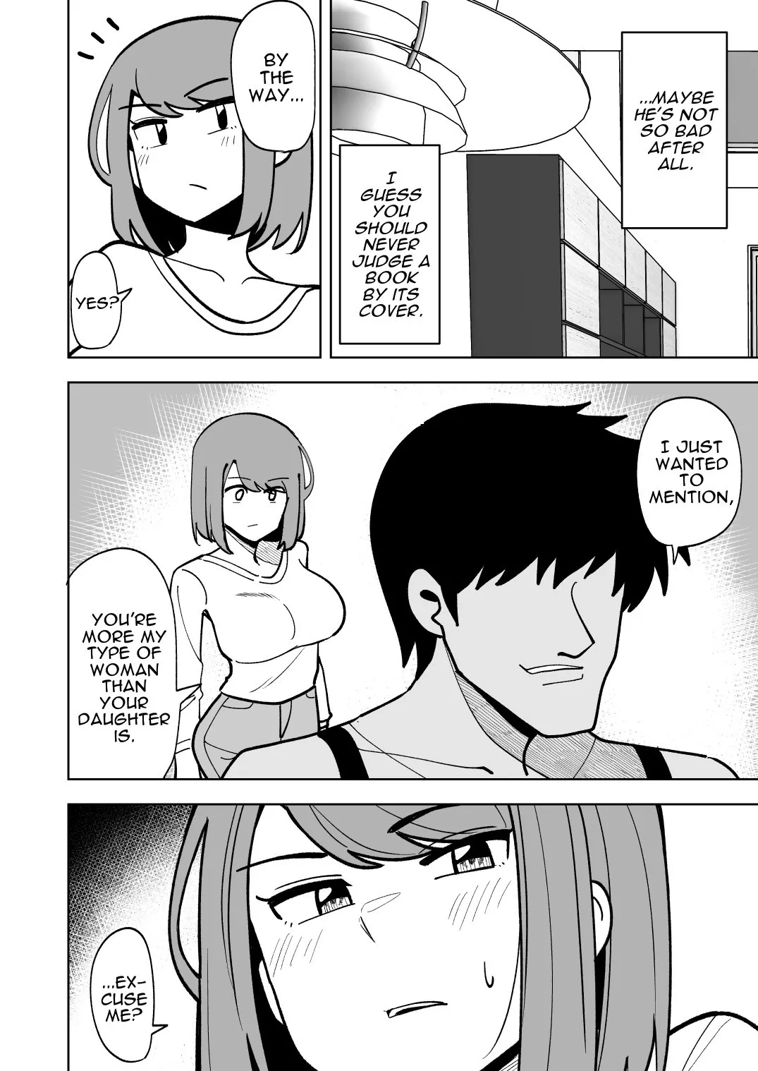 Musume no Kareshi ni Netorareru Hanashi | Cucked by my Daughter's Boyfriend page 7 full