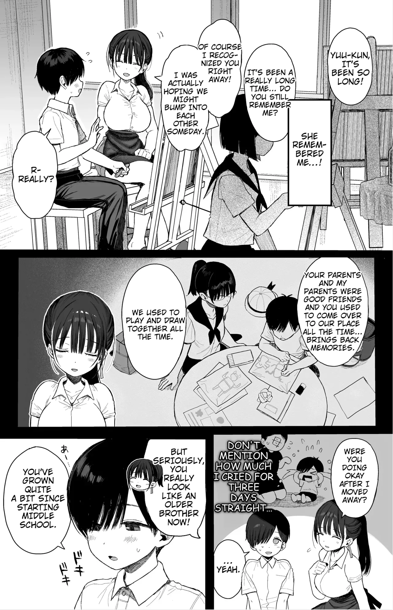 Osananajimi no H na Onee-san wa Suki desu ka? | Do You Like A Lewd Big-sister Type Childhood Friend? page 4 full