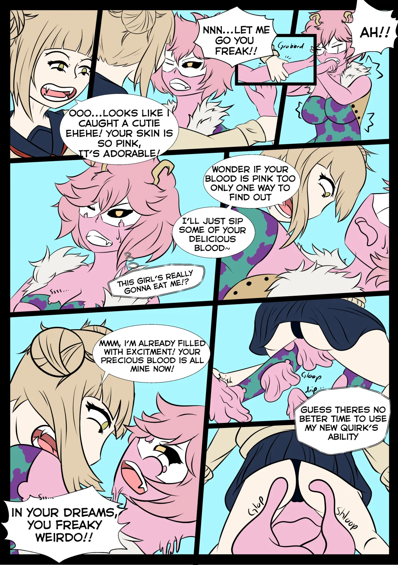 Mina's New Quirk Ability 2 page 1 full