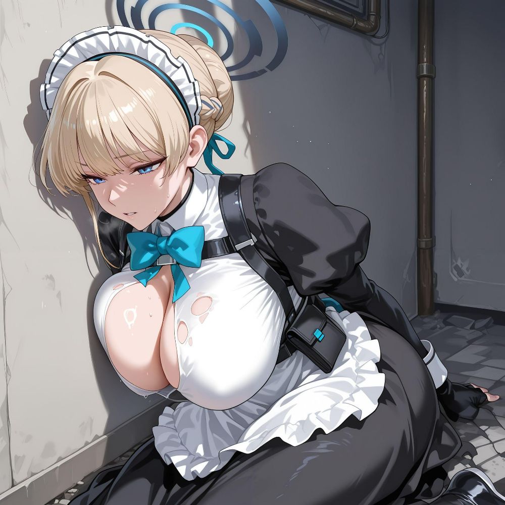 BlueArcaiv_Toki deepmole ai generated page 5 full