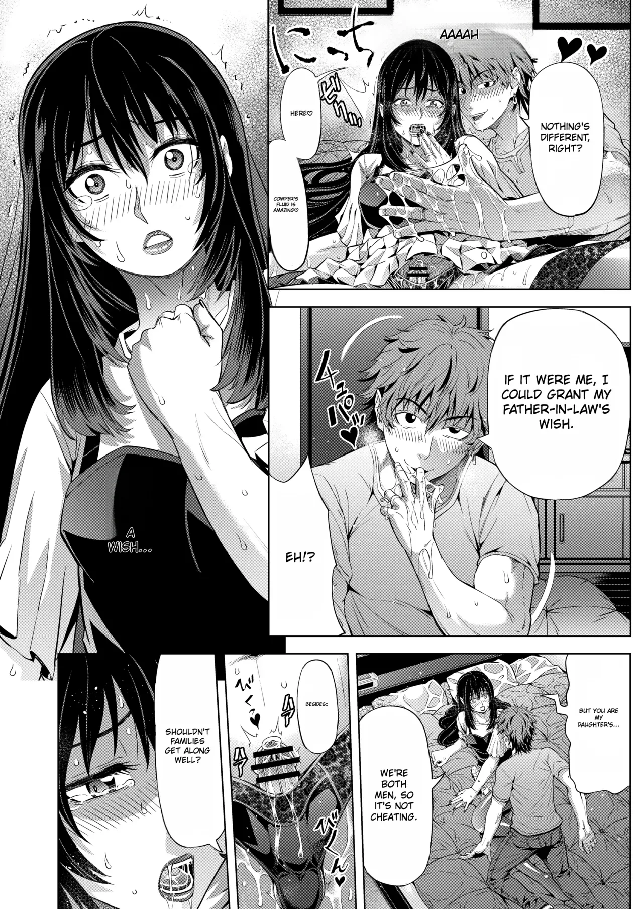 Father-in-law's cross-dressing discovered by his son-in-law page 10 full