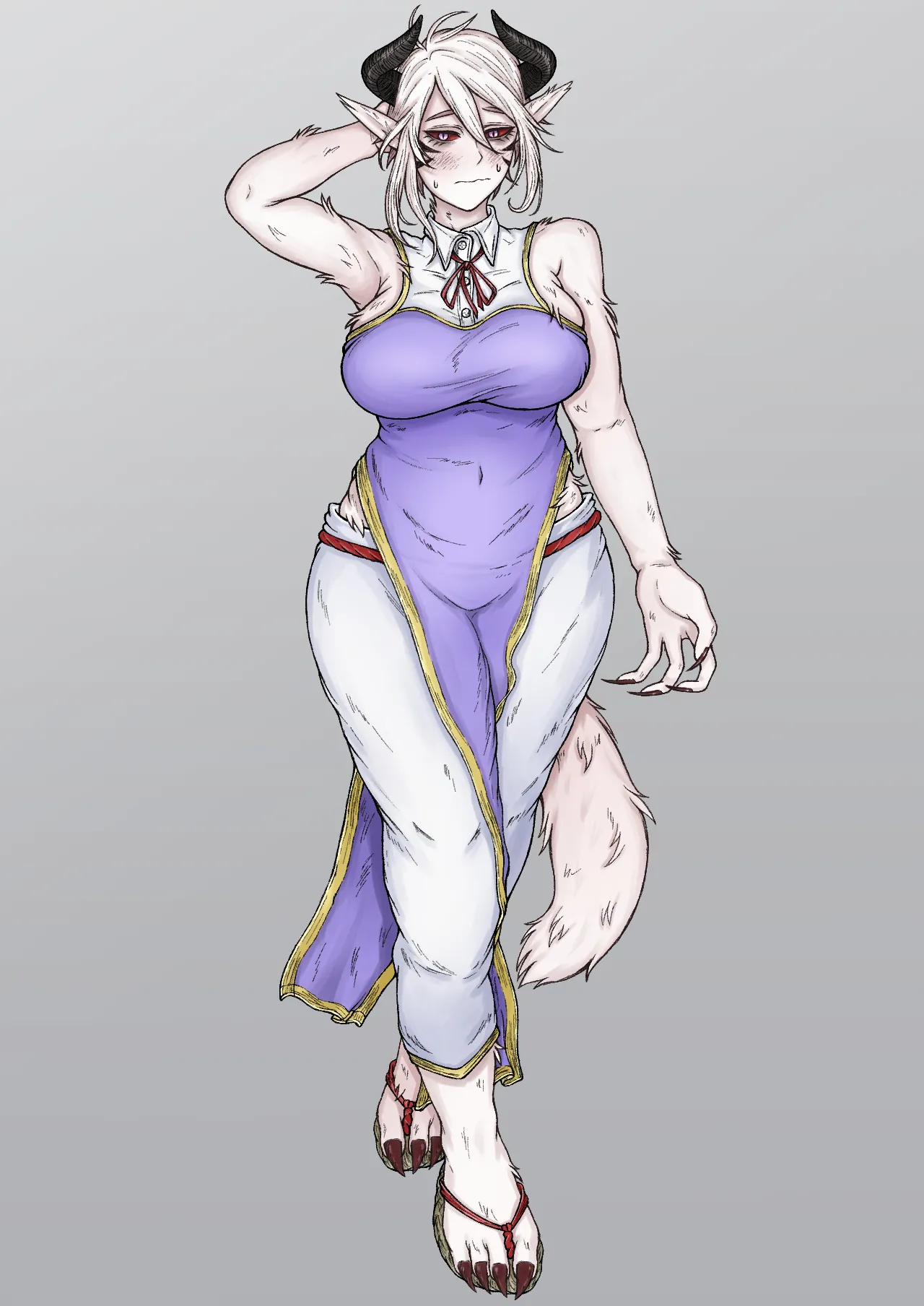 異世界で全身モフモフ魔族のお姉さんとパーティを組んでおま〇こして貰う話 page 3 full