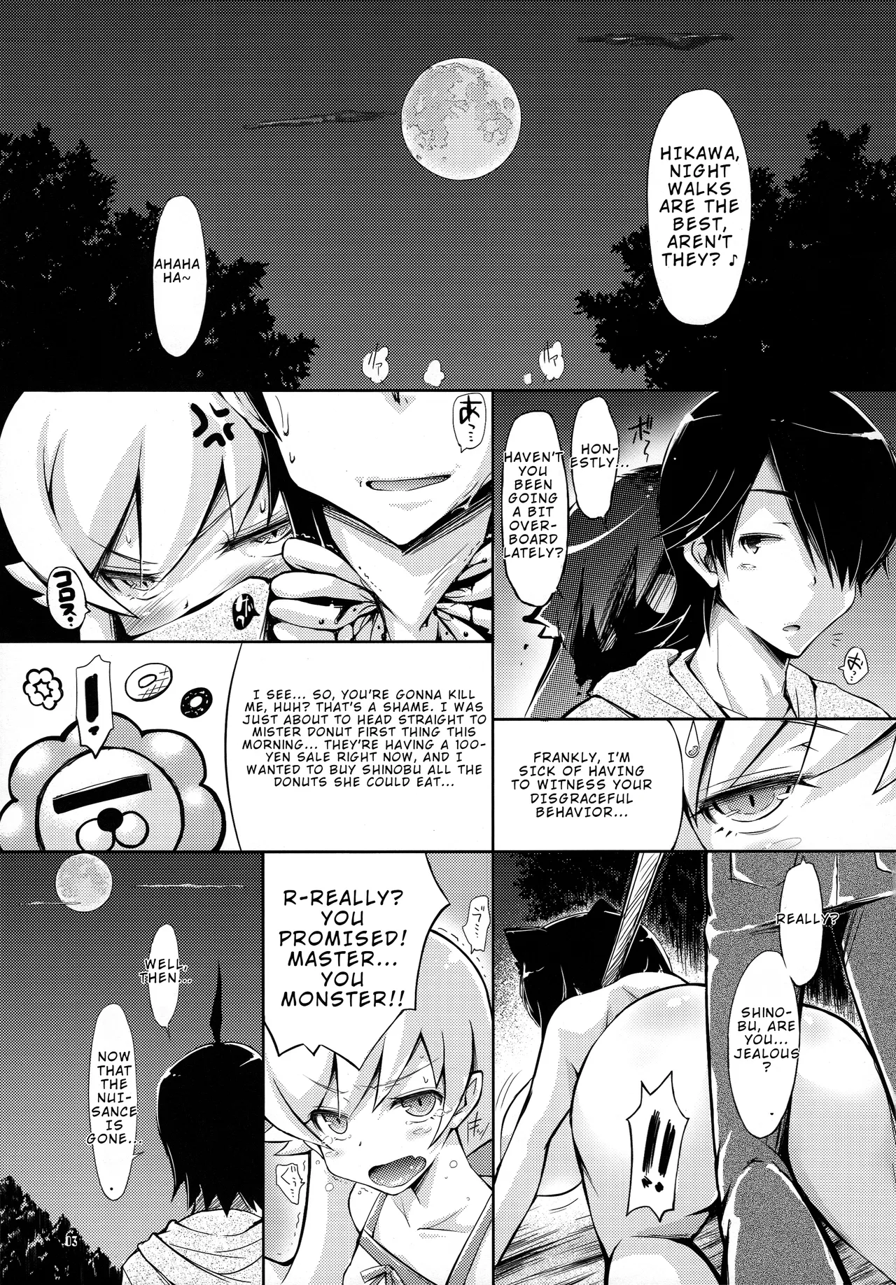 Hanekawa-san no Neko Manma | Hanekawa’s Cat Food page 3 full