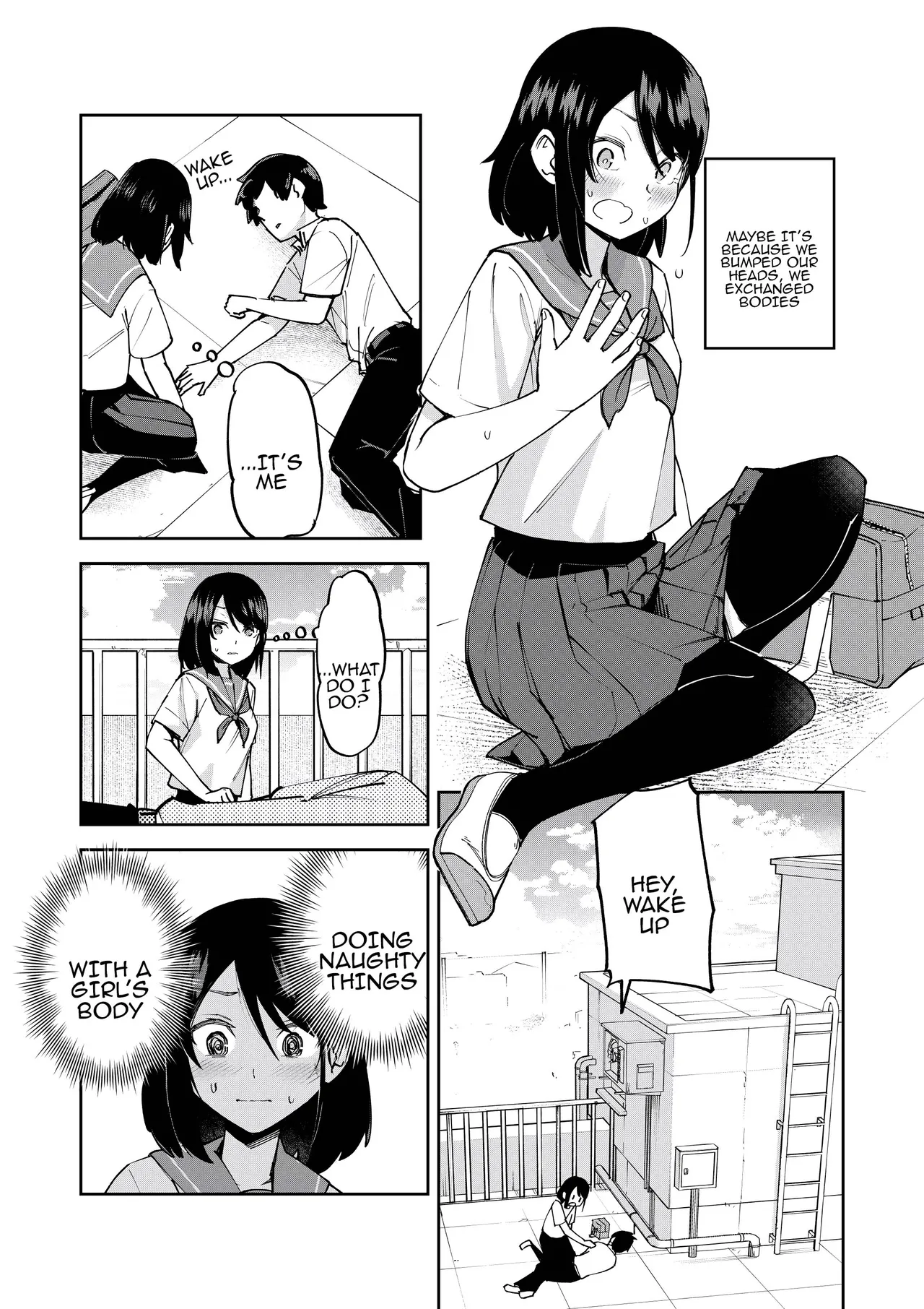 Irekawatta dake nanoni | Even though we only exchanged bodies page 1 full