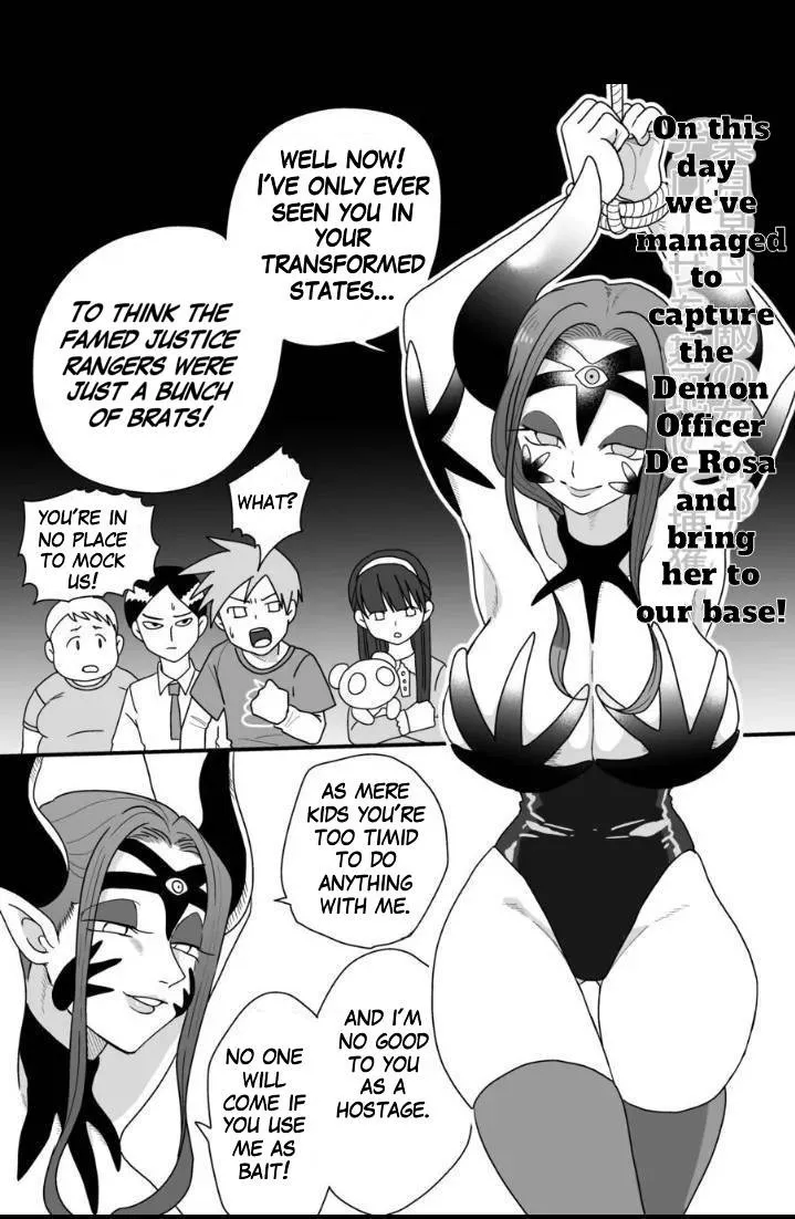 A captured female executive! The tickles of justice rain down on her! page 2 full