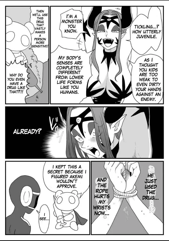 A captured female executive! The tickles of justice rain down on her! page 6 full