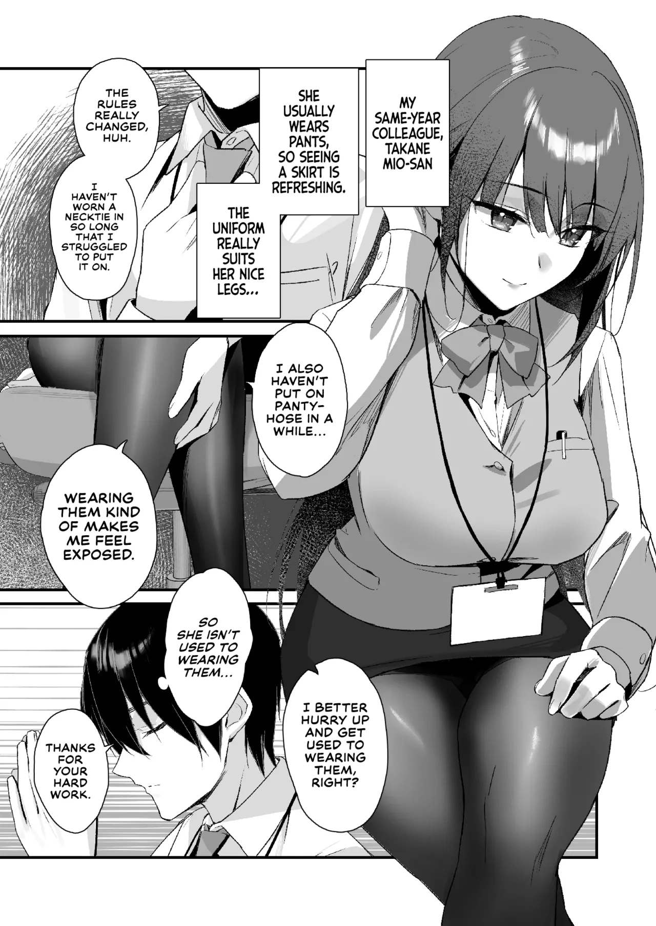 PanSto Fetish demo Ii desu ka...? | Would You Like Me Even if I Had a Pantyhose Fetish…? page 5 full