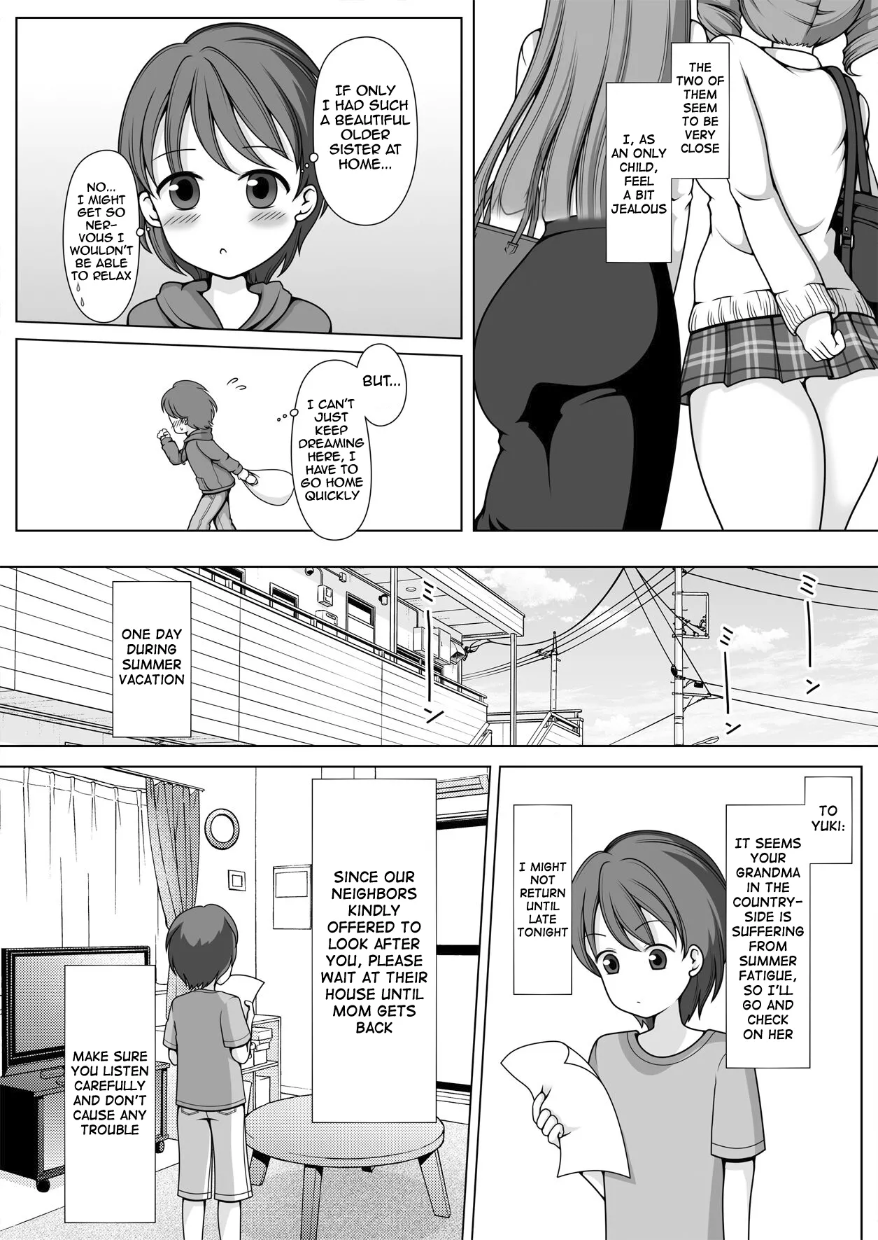 Kimi no Onee-chan ni Natteageru! | We will be your big sisters! page 3 full
