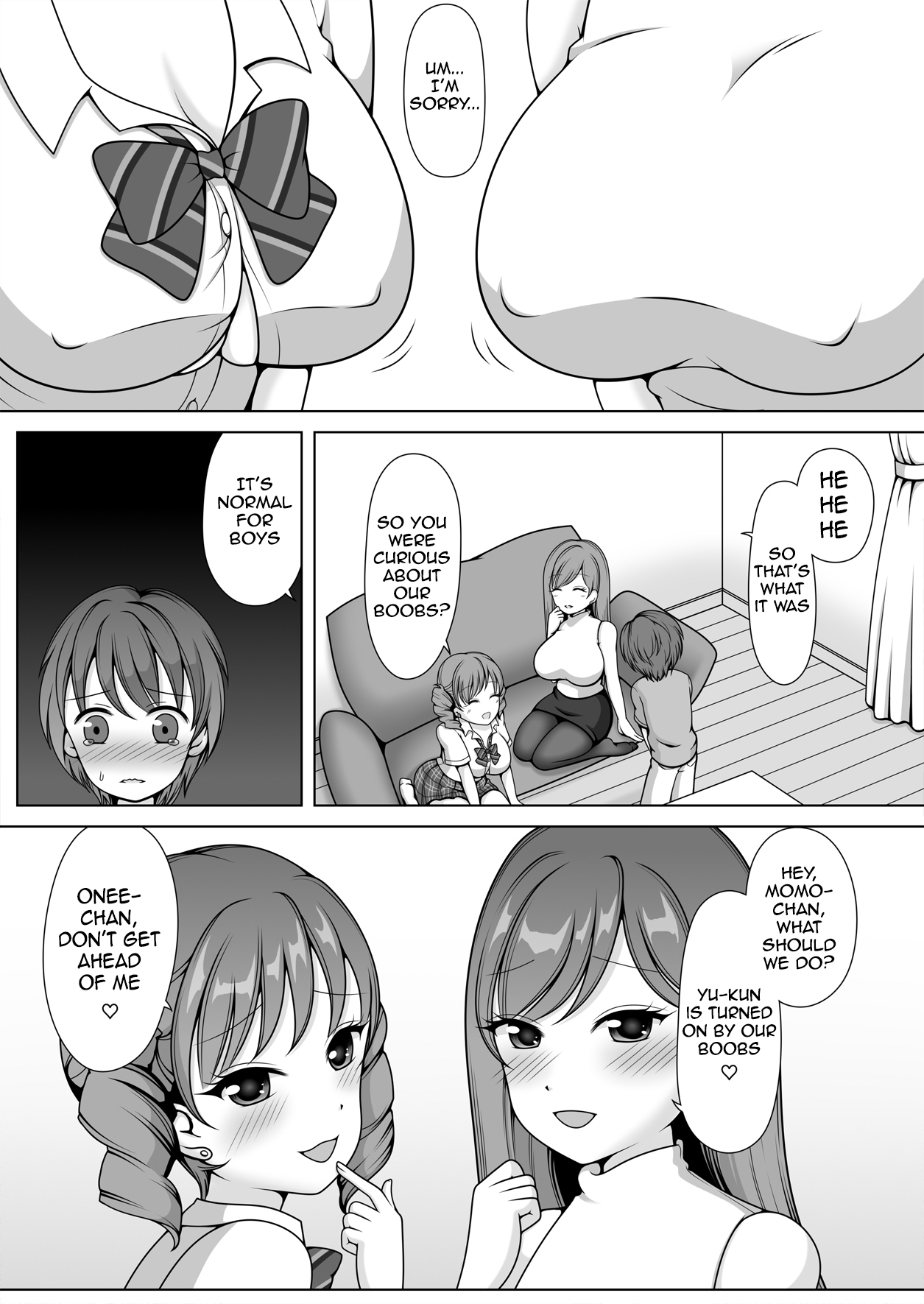 Kimi no Onee-chan ni Natteageru! | We will be your big sisters! page 8 full