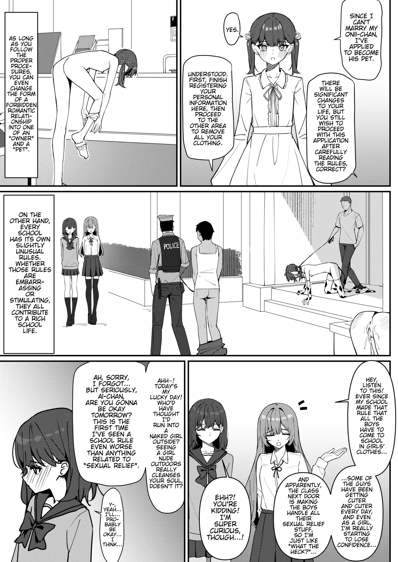 Kyou Kara Zenra Toukou 1 | Starting Today, I'll be Going to School Naked 1 page 7 full