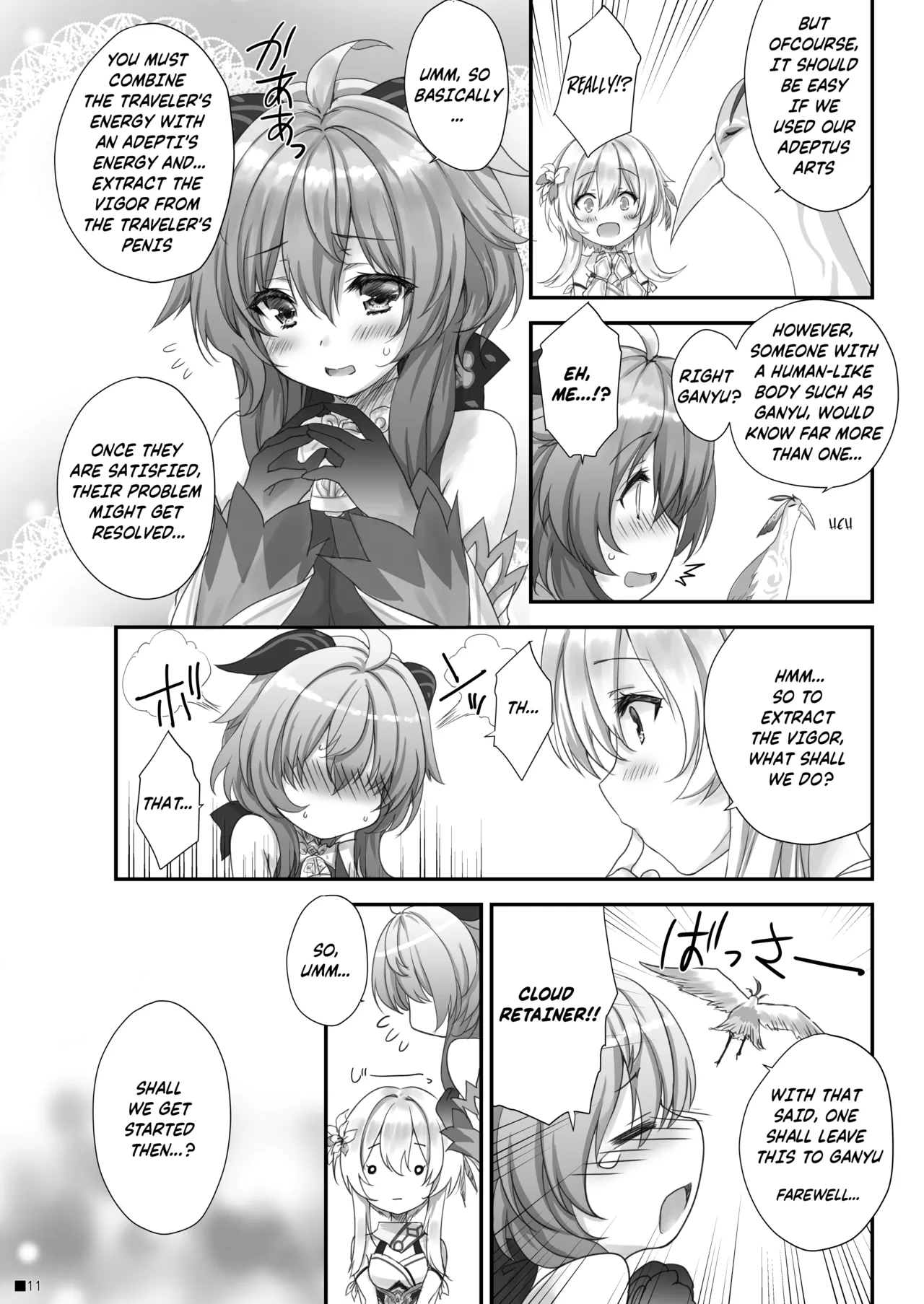 Ganyu-chan wa, Nukumority o Matteiru. | Ganyu-Chan Brings Warmth. page 10 full
