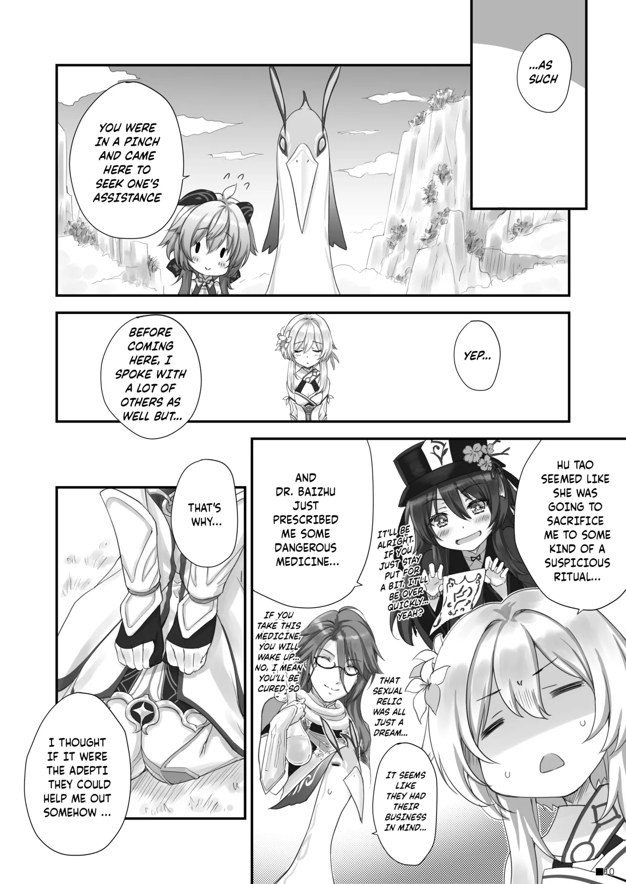 Ganyu-chan wa, Nukumority o Matteiru. | Ganyu-Chan Brings Warmth. page 9 full