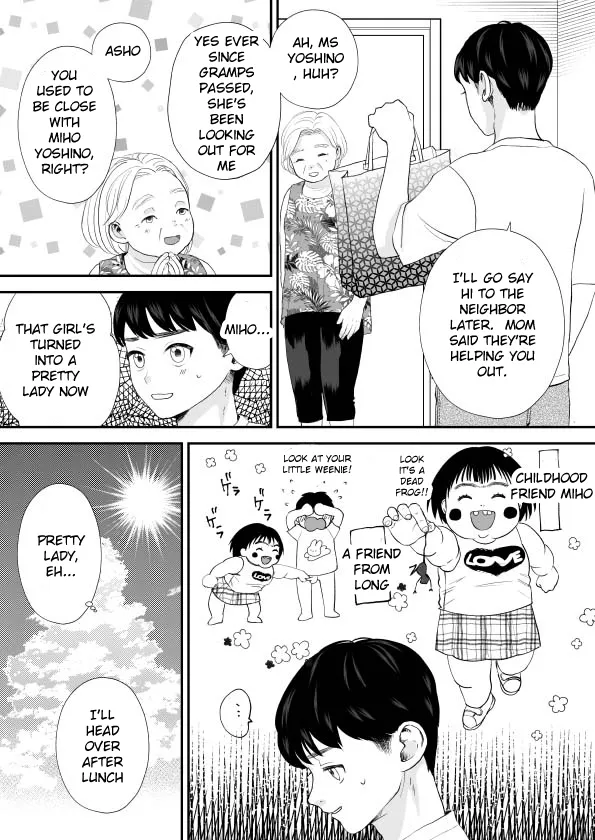 Debu de Gasatsu datta Osananajimi ga Kyonyuu Yariman ni Seichou Shiteita page 3 full