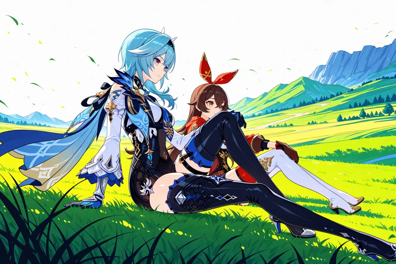 エウルア（优菈）が牛に堕ちるまでの物語 【patreon】【Kris_S】【ai generate】 page 7 full