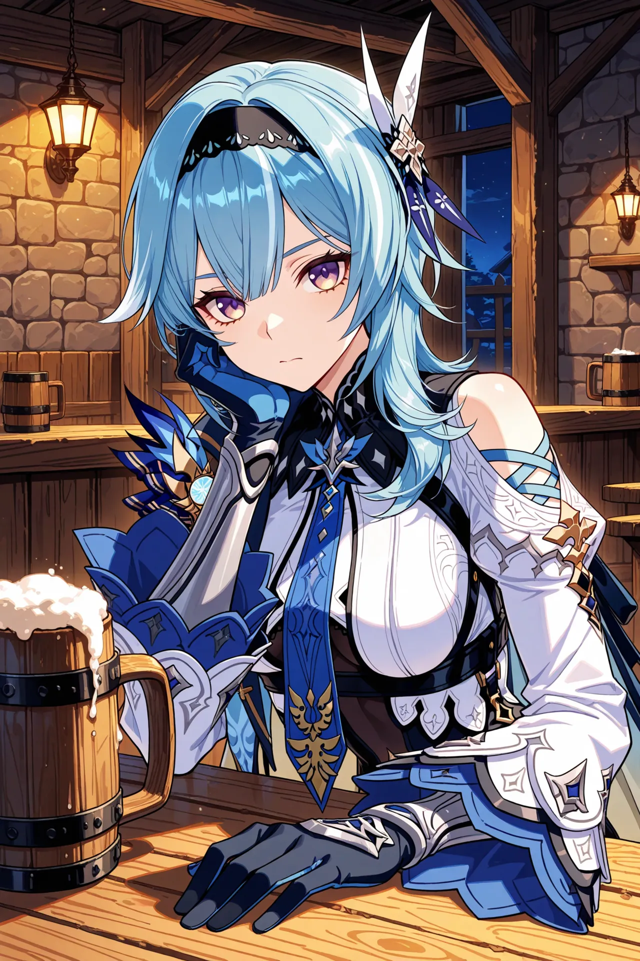 エウルア（优菈）が牛に堕ちるまでの物語 【patreon】【Kris_S】【ai generate】 page 9 full