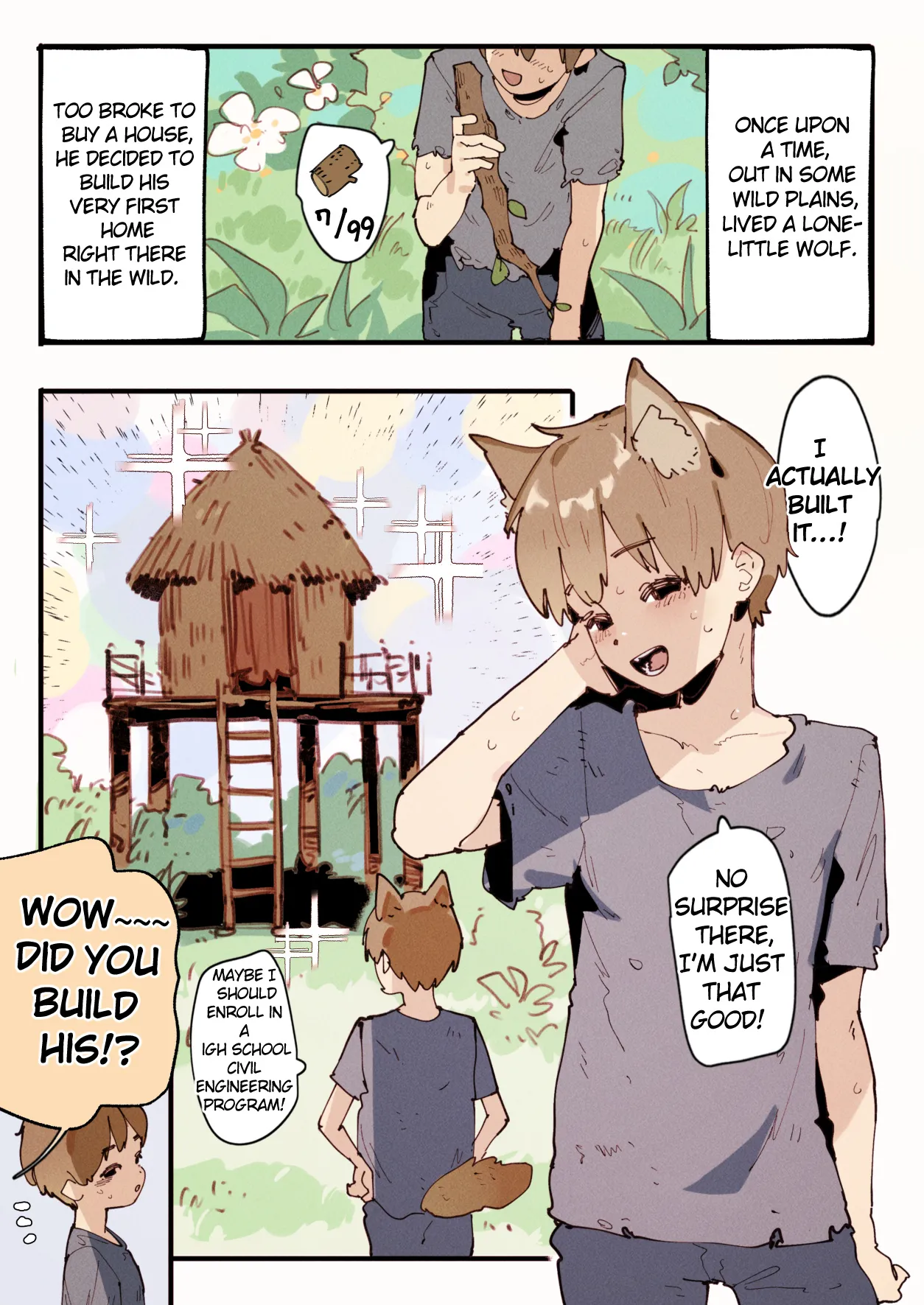 The Three Piggy Vixens... page 1 full