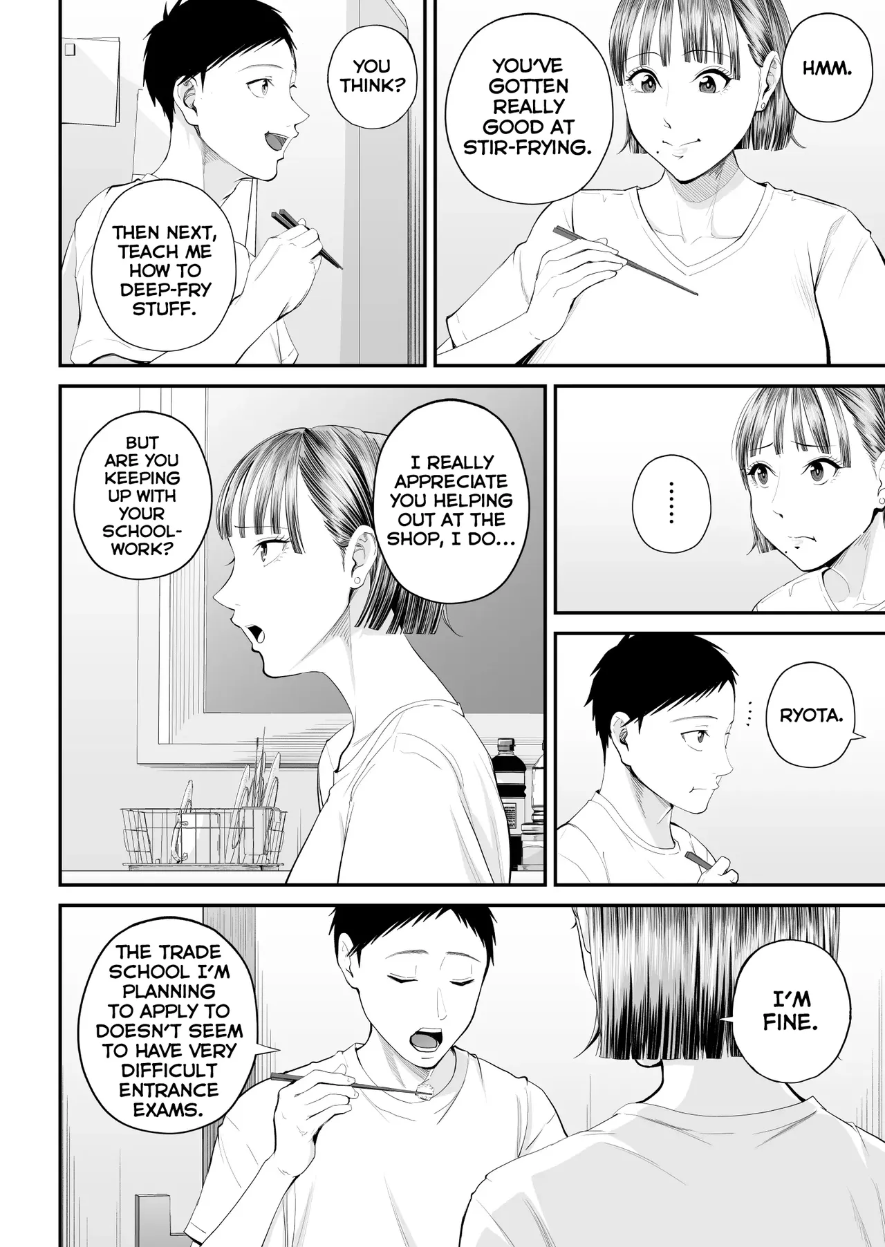 Boshi Jouji ~Daisuki na Okaa-san to Konya Majiwaru~ - MOTHER AND SON LOVE AFFAIR | A Mother's Love ~Tonight I Become One With The Mom I Love~ page 10 full