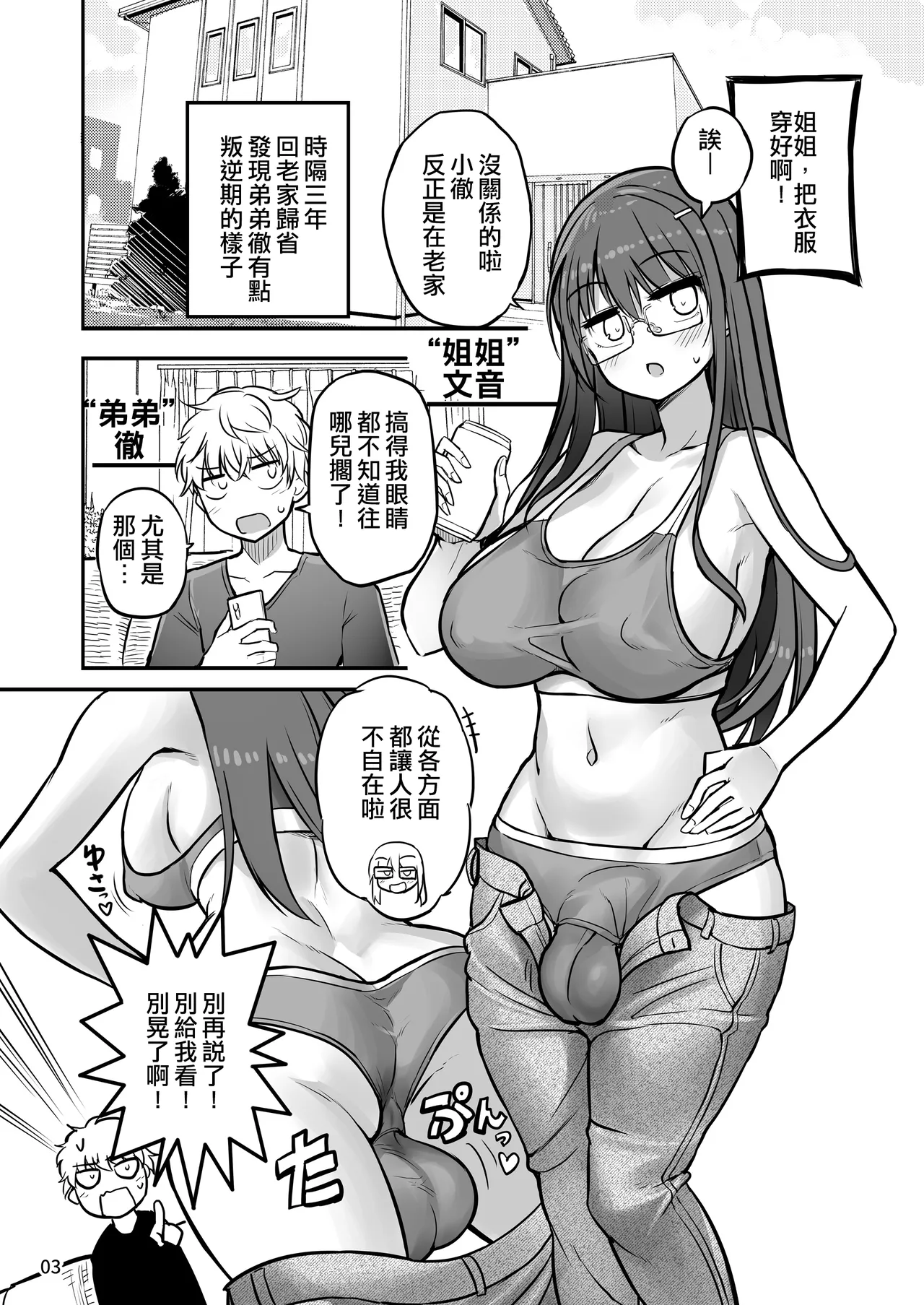 Futanari Nechan to Isshoni Daso!! 【Chinese】【錫沃拉巨大兔猻漢化】 page 3 full