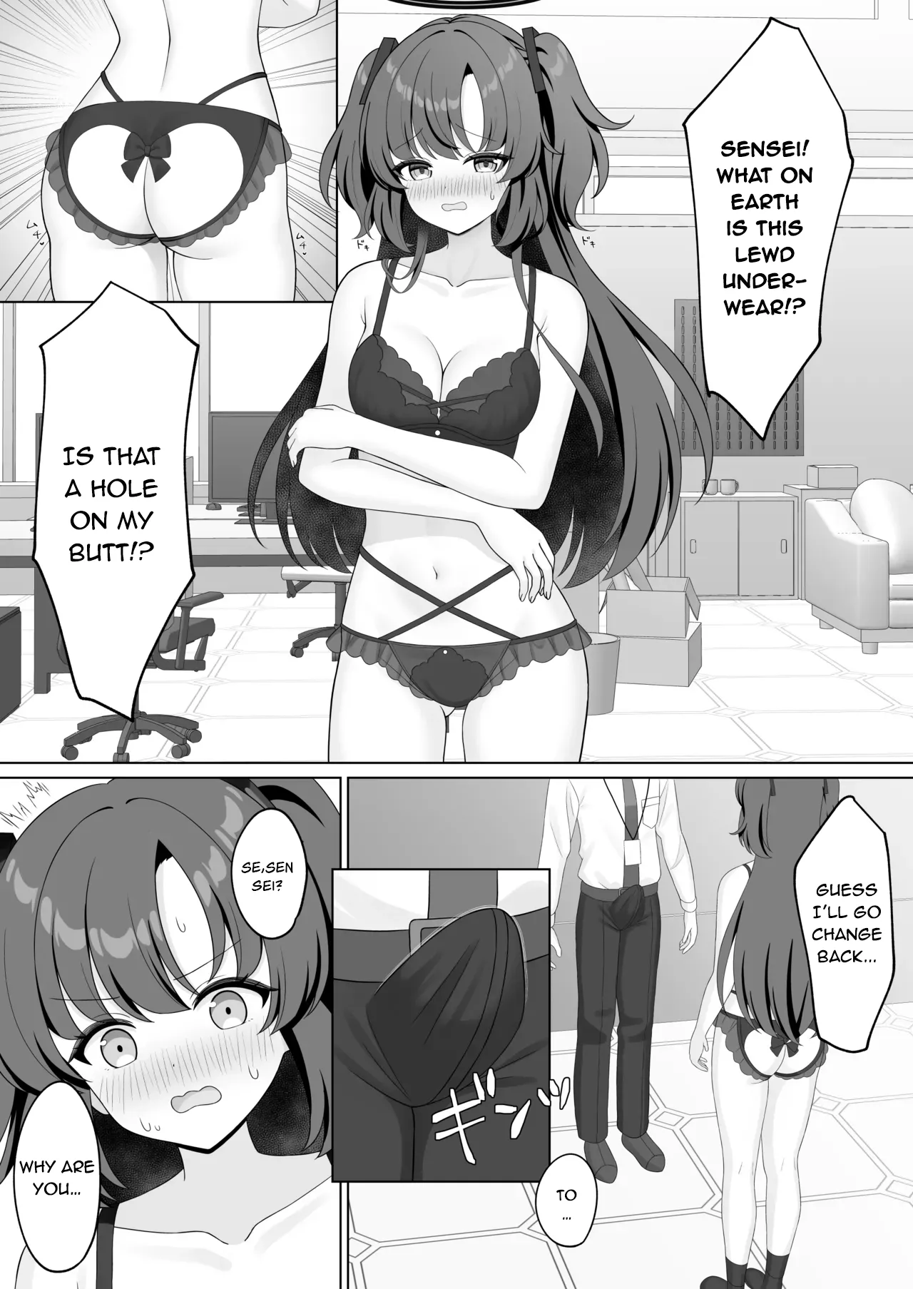 Sensei! Nan desu ka Kono Ikagawashii Shitagi wa! page 6 full