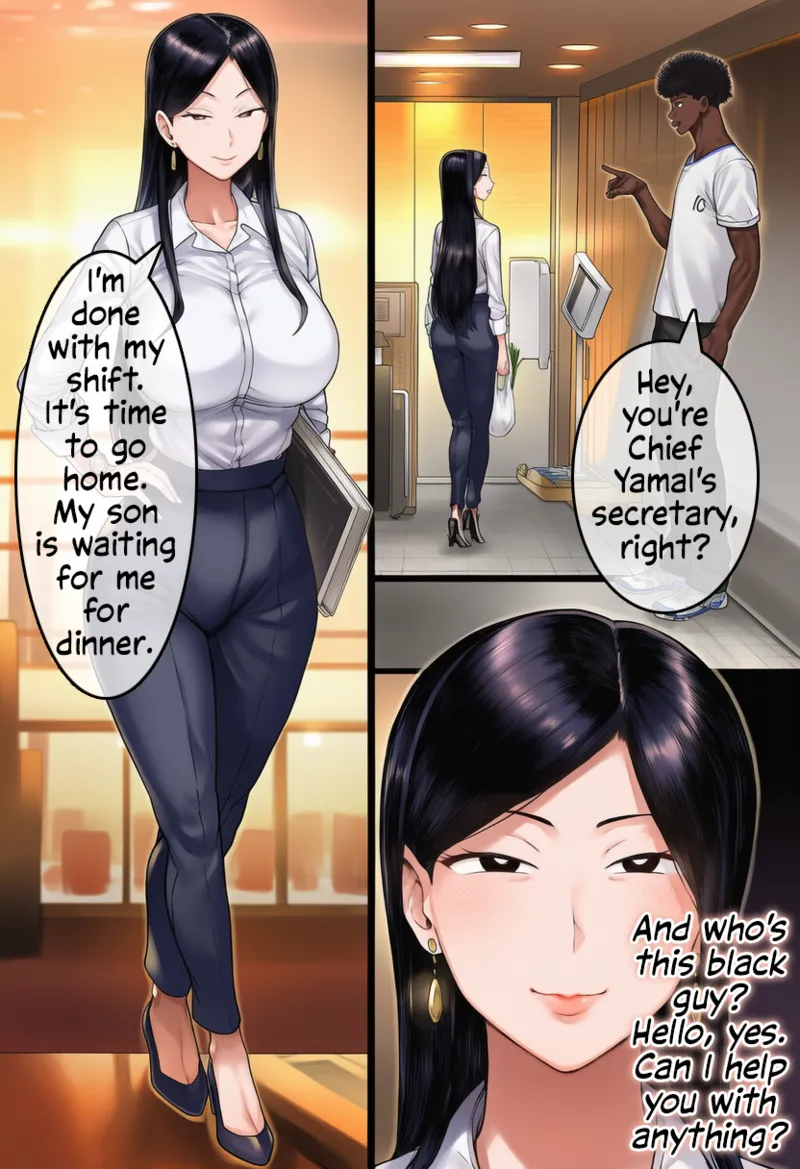 My business Mother is turned into a black man toy page 2 full