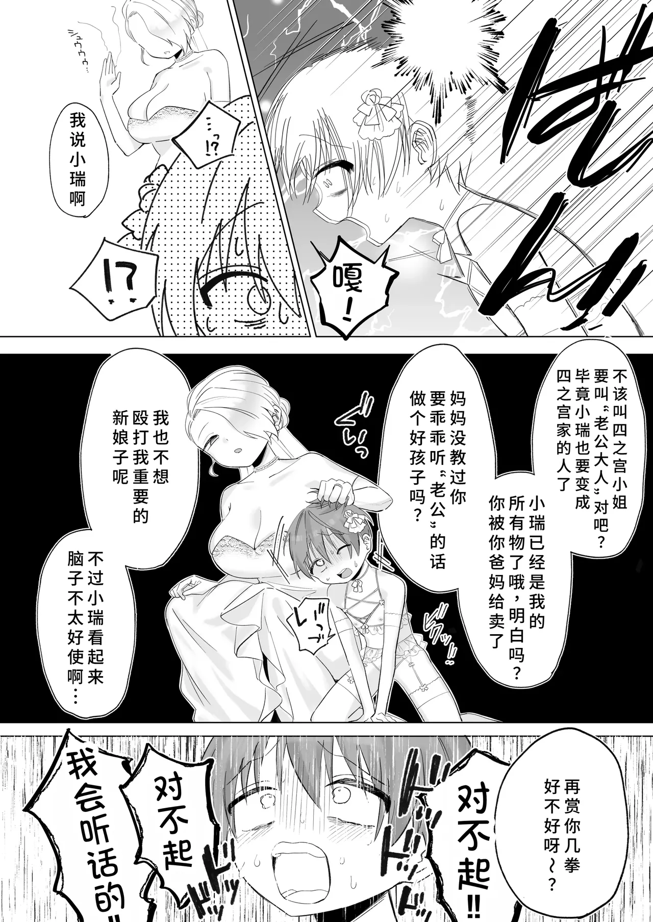 ふたなり旦那様♀と奴隷契約婚 page 6 full