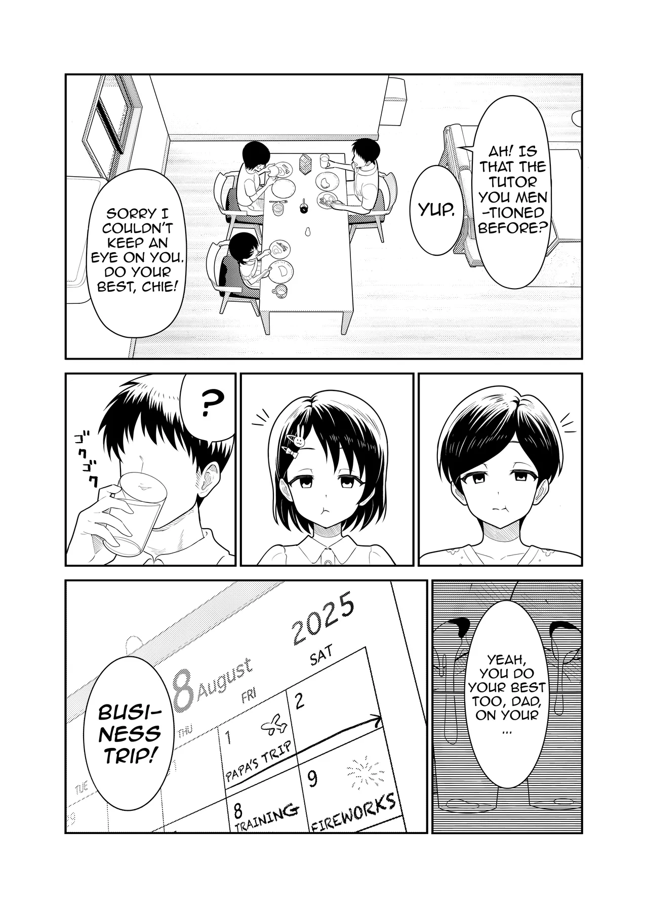 Sasaki Parent-Child Lewd Showdown!! 2 - Summer Vacation page 4 full