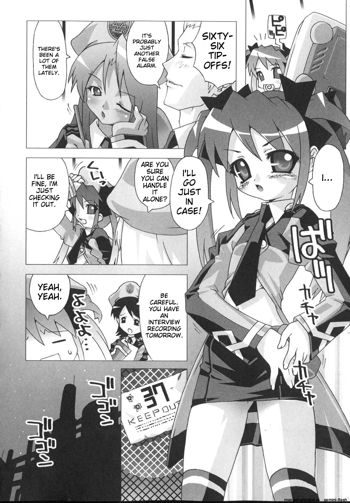 Shinsedai Bishoujo Sousakan Misia - Misia The Cybernetic Neoroid Police page 10 full