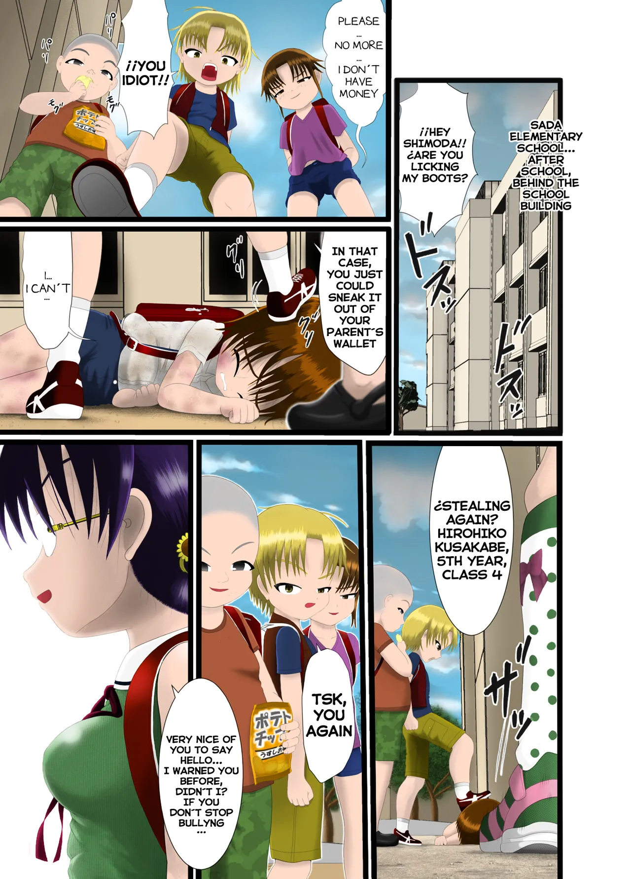 Satanic class president Hanaya Fujibayashi is... page 6 full