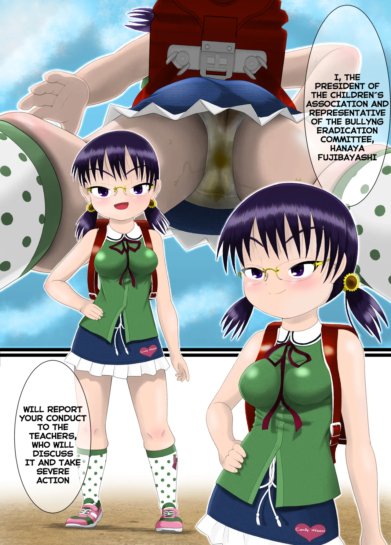 Satanic class president Hanaya Fujibayashi is... page 7 full
