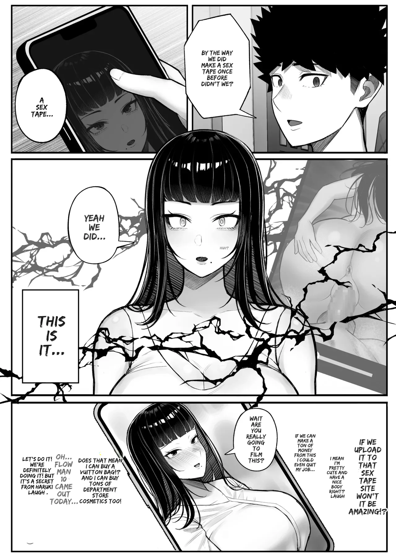 Baka Kanojo ga Hamedori Hamatte Baka-Sex wo Toukou Suru Hanashi page 6 full