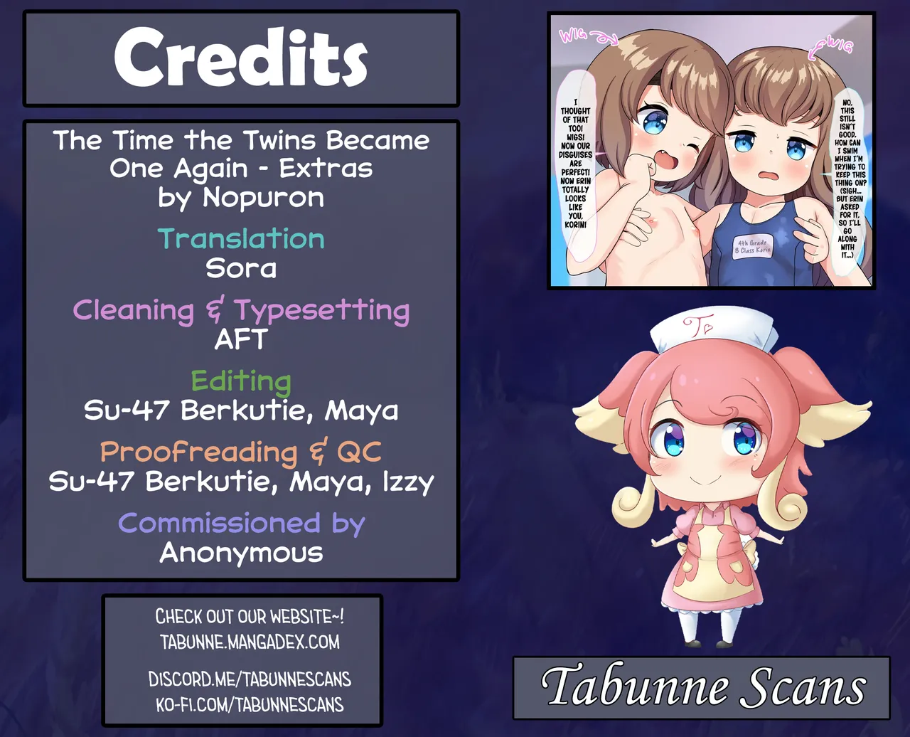 Futago ga Hitotsu ni Modoru Toki - Extras | The Time the Twins Became One Again - Extras page 8 full