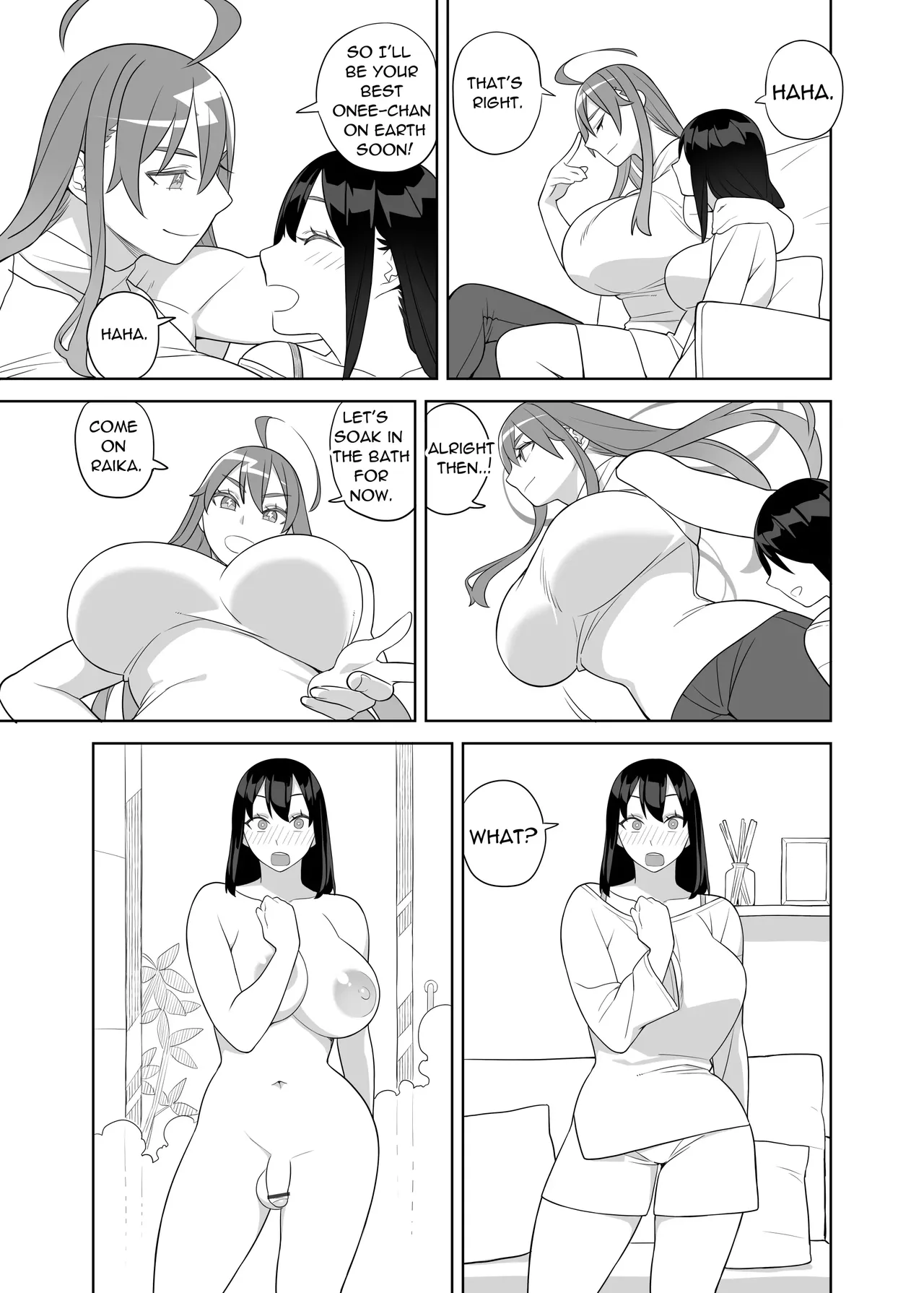 Bakunyu Sisters ha Gakuenchou no Musume. page 10 full