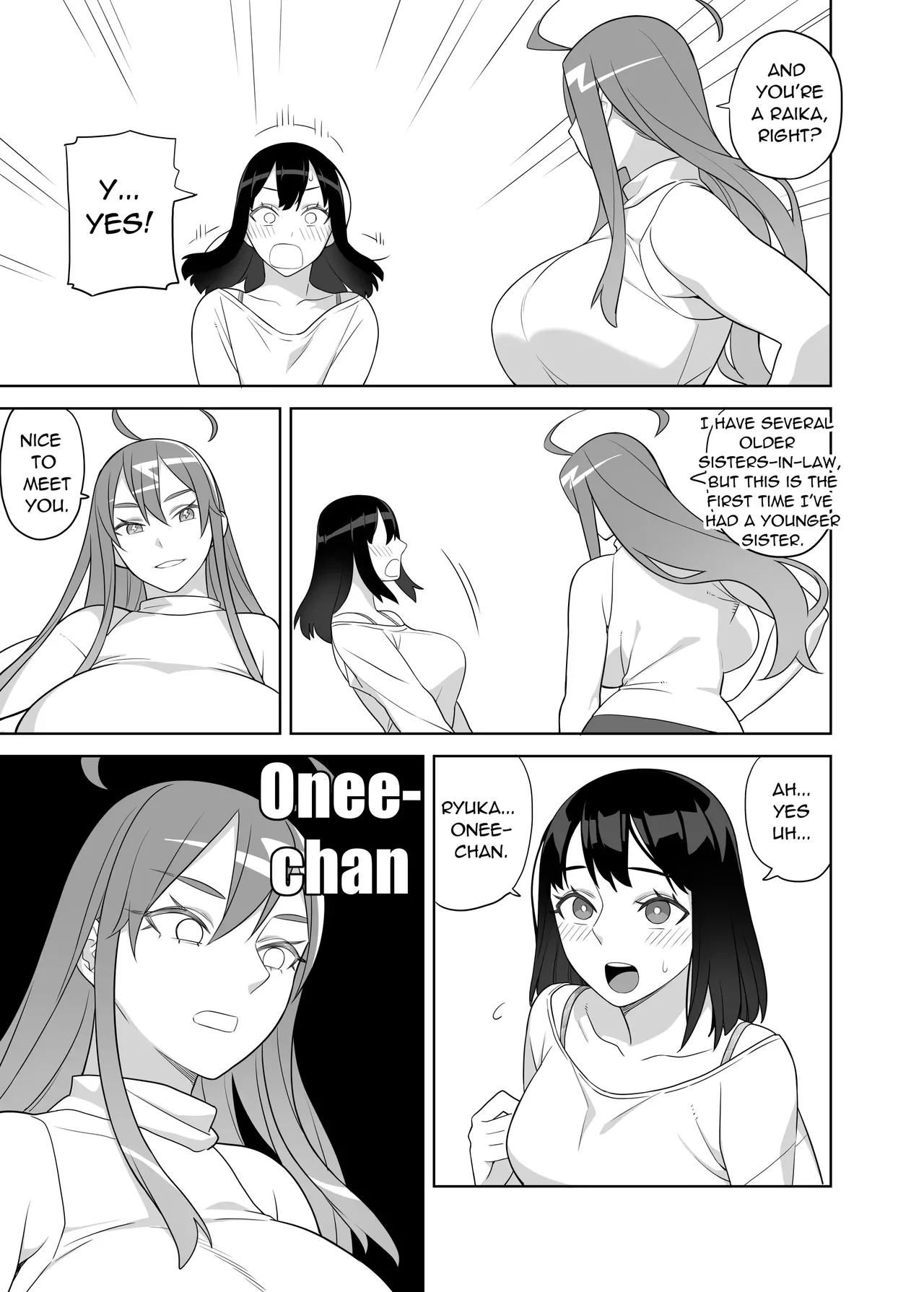 Bakunyu Sisters ha Gakuenchou no Musume. page 6 full