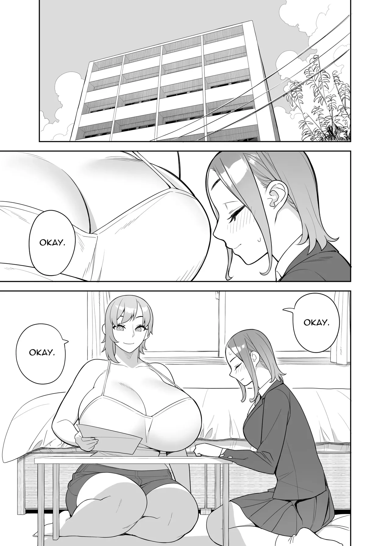 A story about a friend and her mother coming on to me. page 2 full