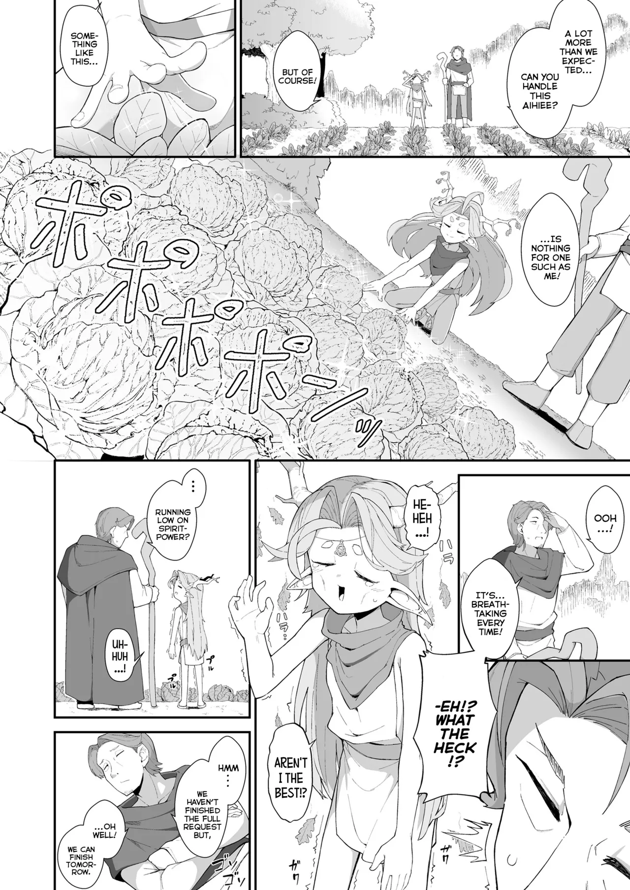 Mori to Kawaki to Megumi no Toriketora | The Triquetra of Forest, Thirst, and Blessings page 4 full