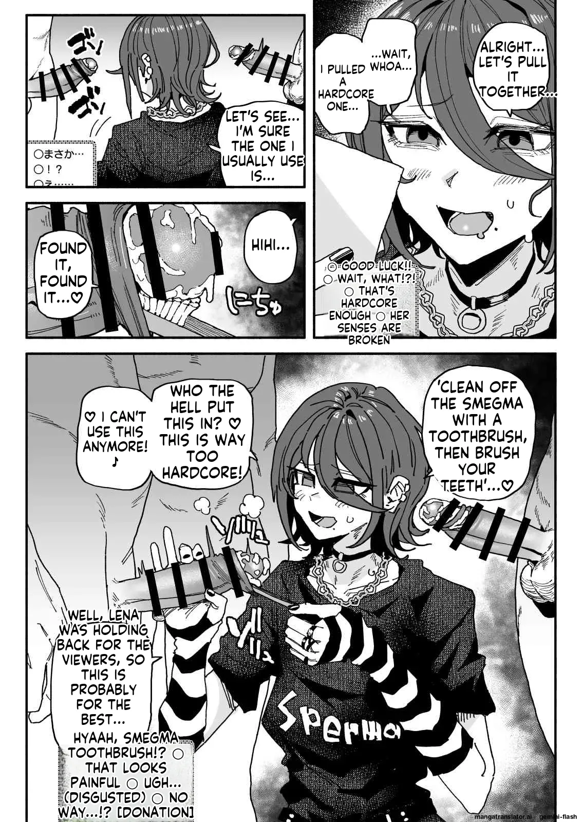 Chin sniffing broadcaster: I can't go home project page 10 full