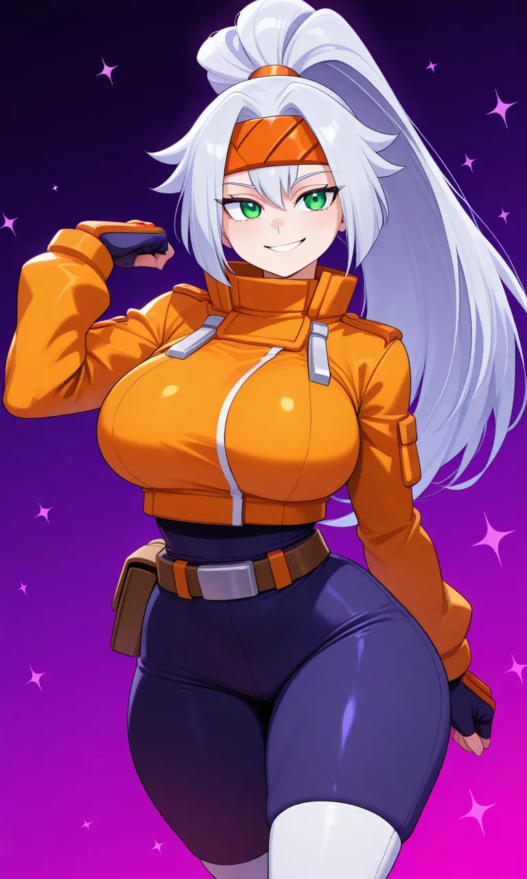 Megaman ZX Advent - Ashe daidoujpv ai generated page 1 full